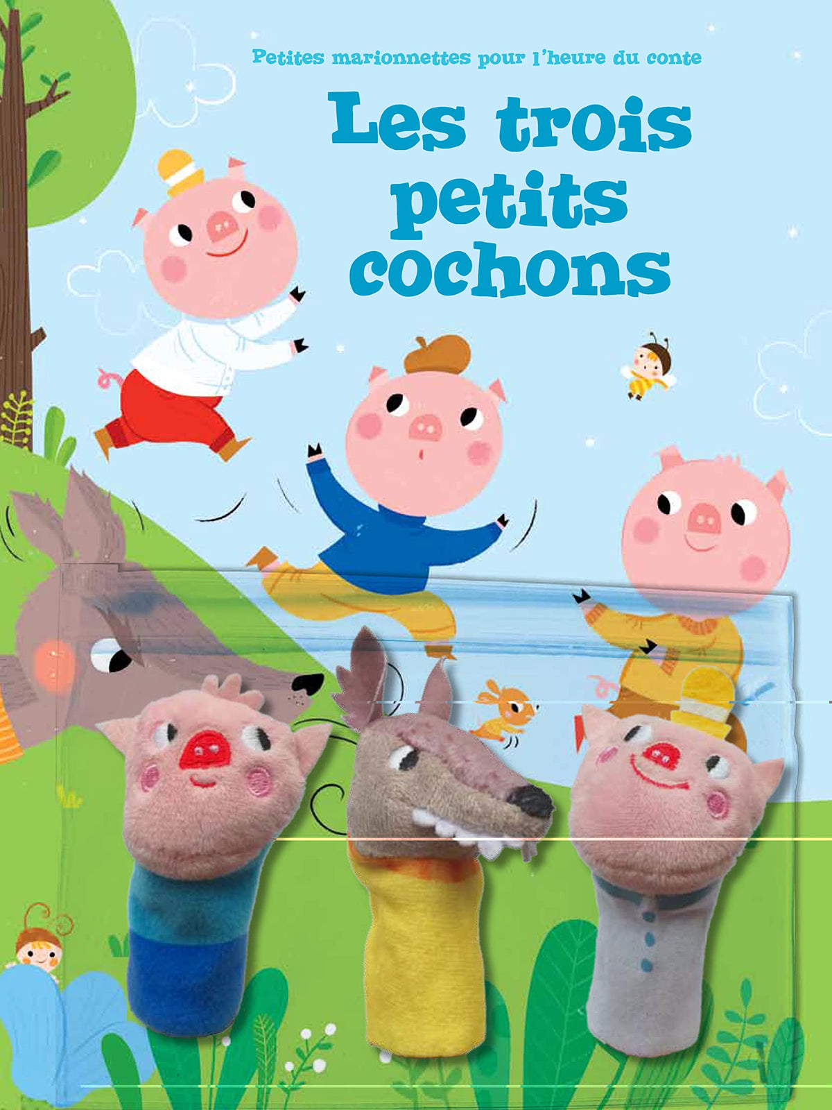 Les trois petits cochons: Petites marionnettes pour l'heure du conte 9789463785785