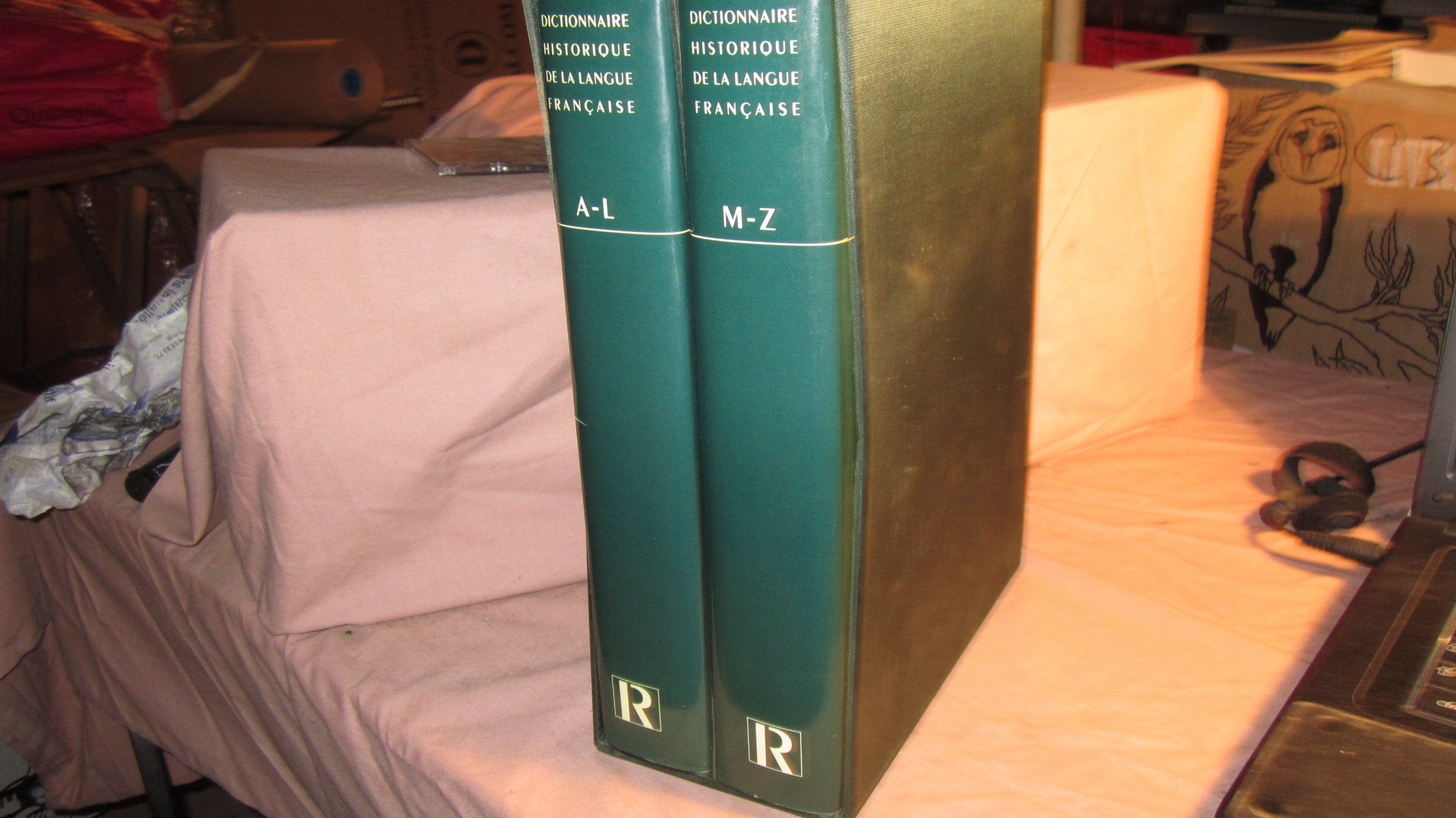 Le Robert : Dictionnaire Historique De La Langue Francaise. 3eme Edition 9782850365942