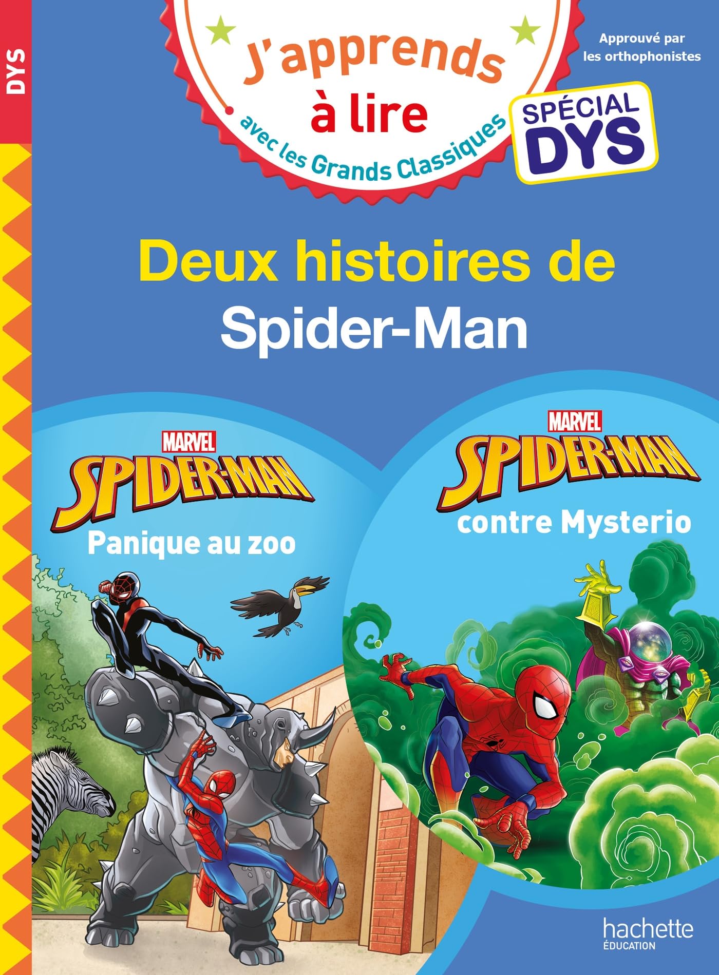 Disney - Marvel - Deux histoires de Spider-Man - Spécial DYS (dyslexie) 9782017231561