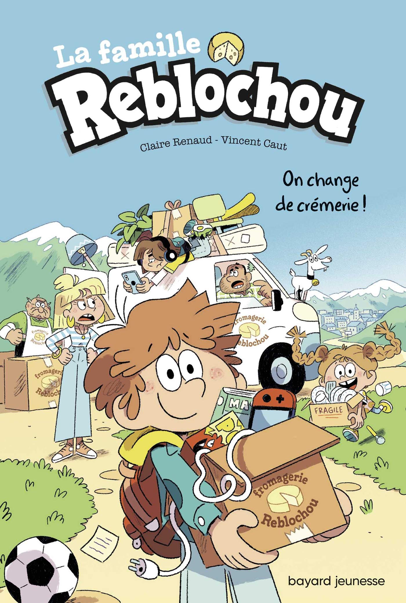 La famille Reblochou, Tome 01: On change de crémerie ! 9791036313240