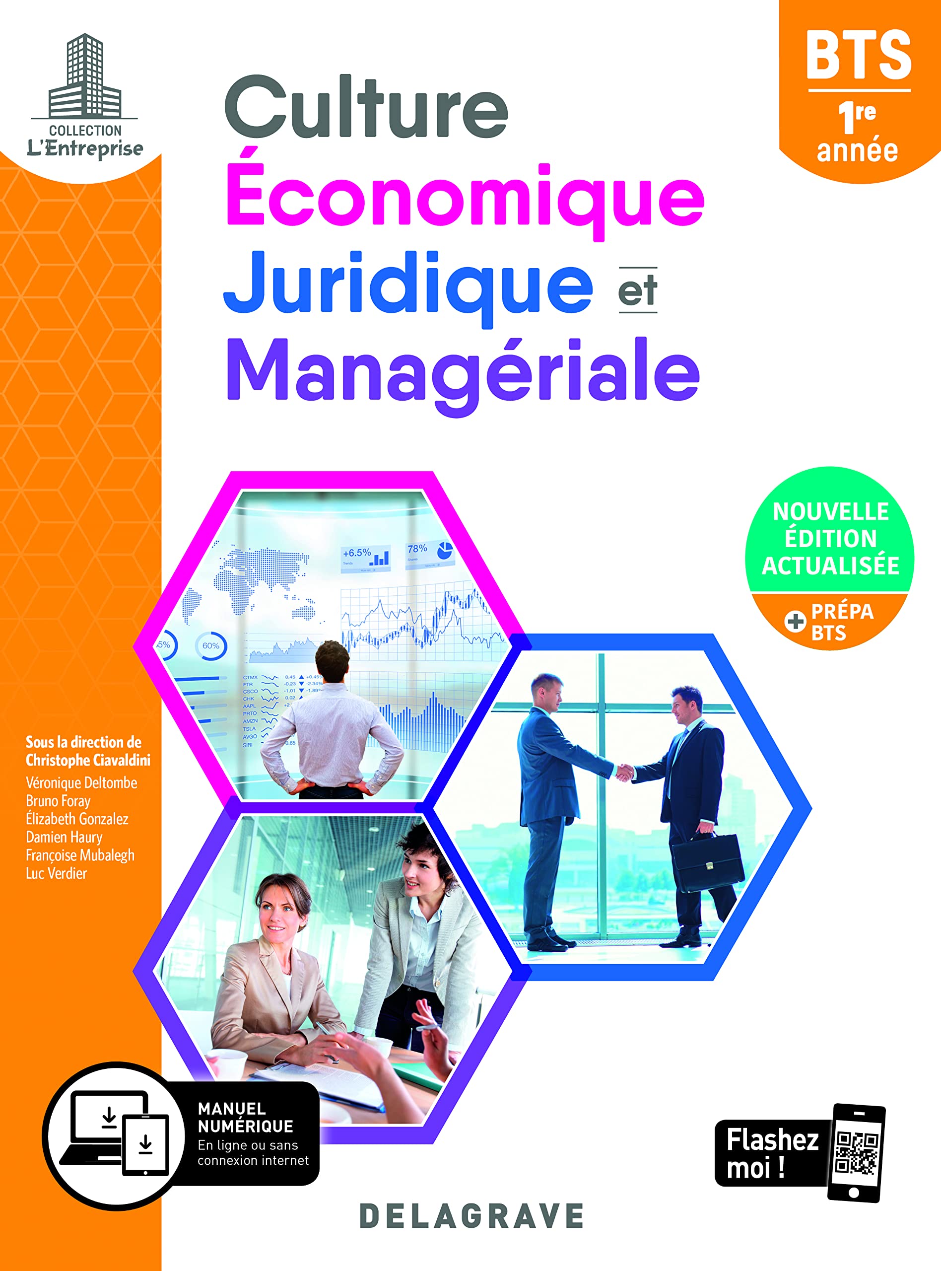 Culture économique, juridique et managériale (CEJM) 1re année BTS (2020) - Pochette élève 9782206307237