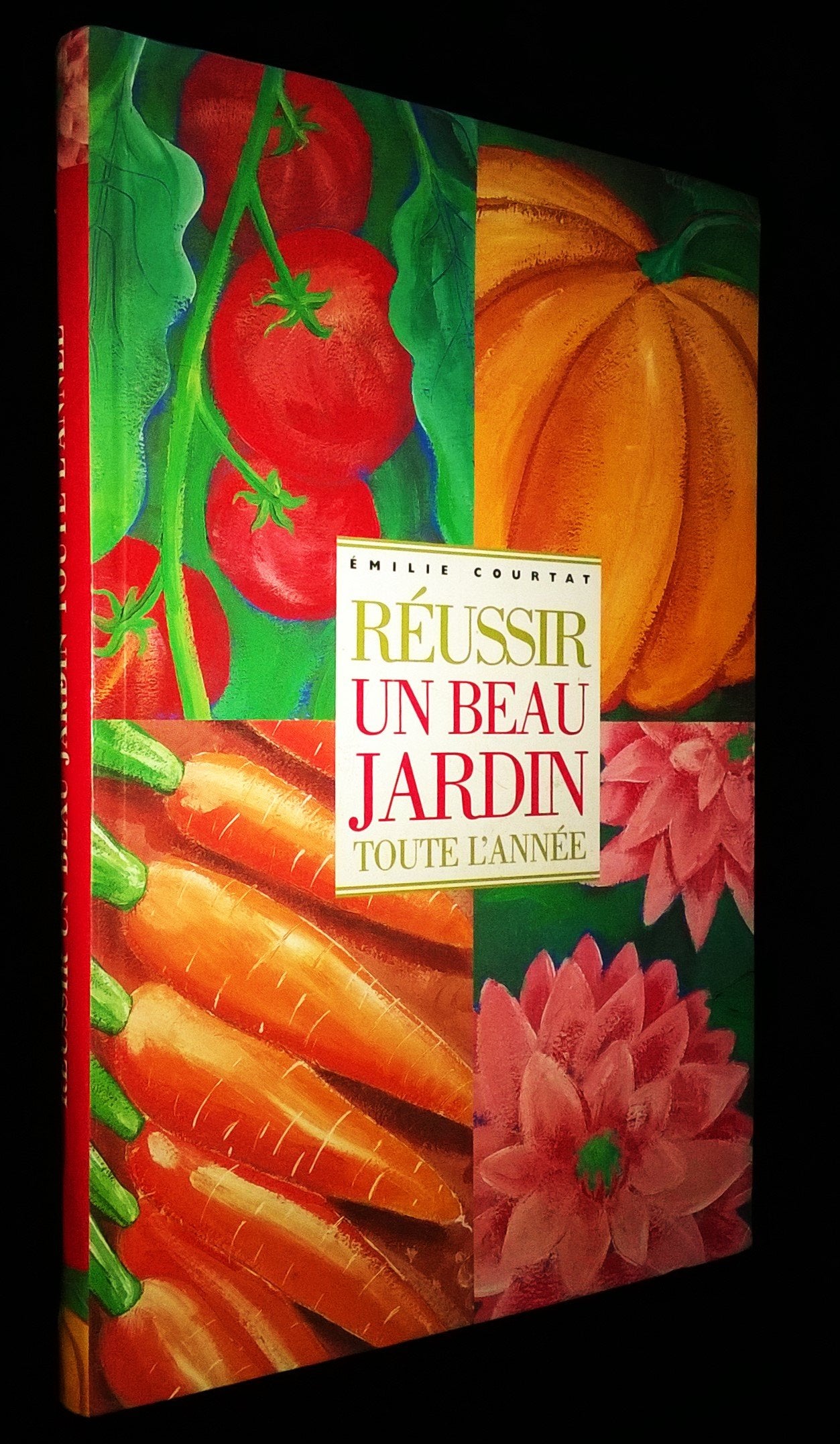 Réussir un beau jardin toute l'année. Texte en photographies d'Emilie Courtat. Illustrations Isabelle Chemin. 9782702854112