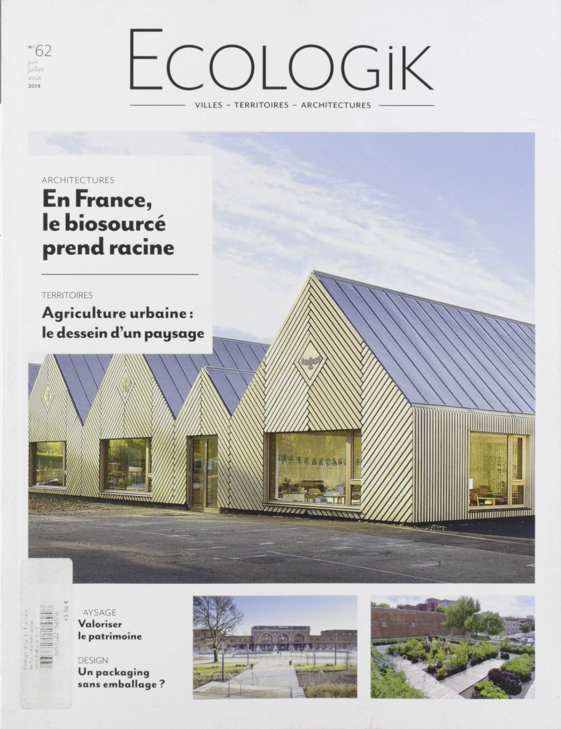 Ecologik N 62 en France le Biosource Prend Racine - Juin/Juillet/Aout 2019 3663322104558