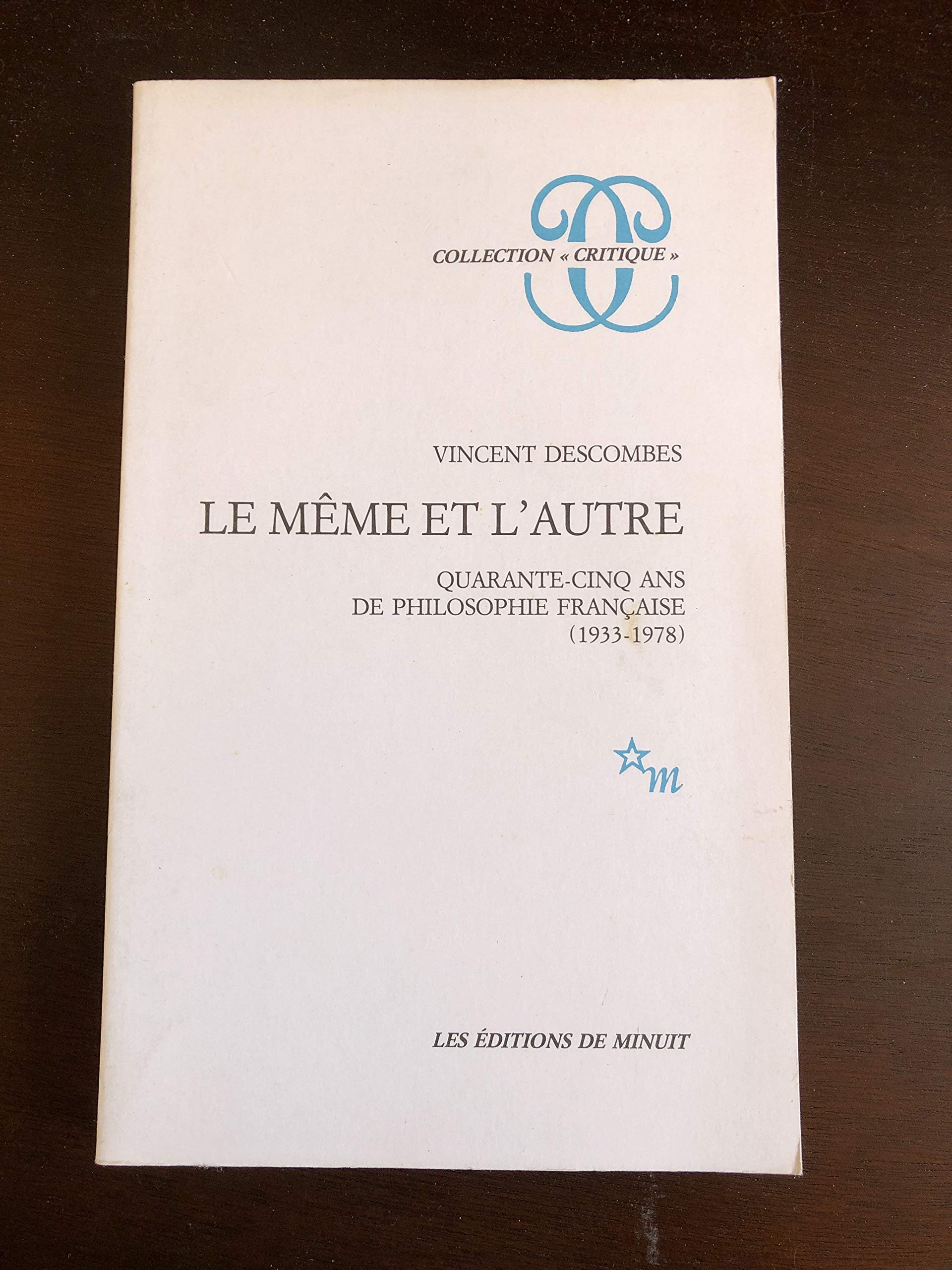 Le même et l'autre 9782707302557