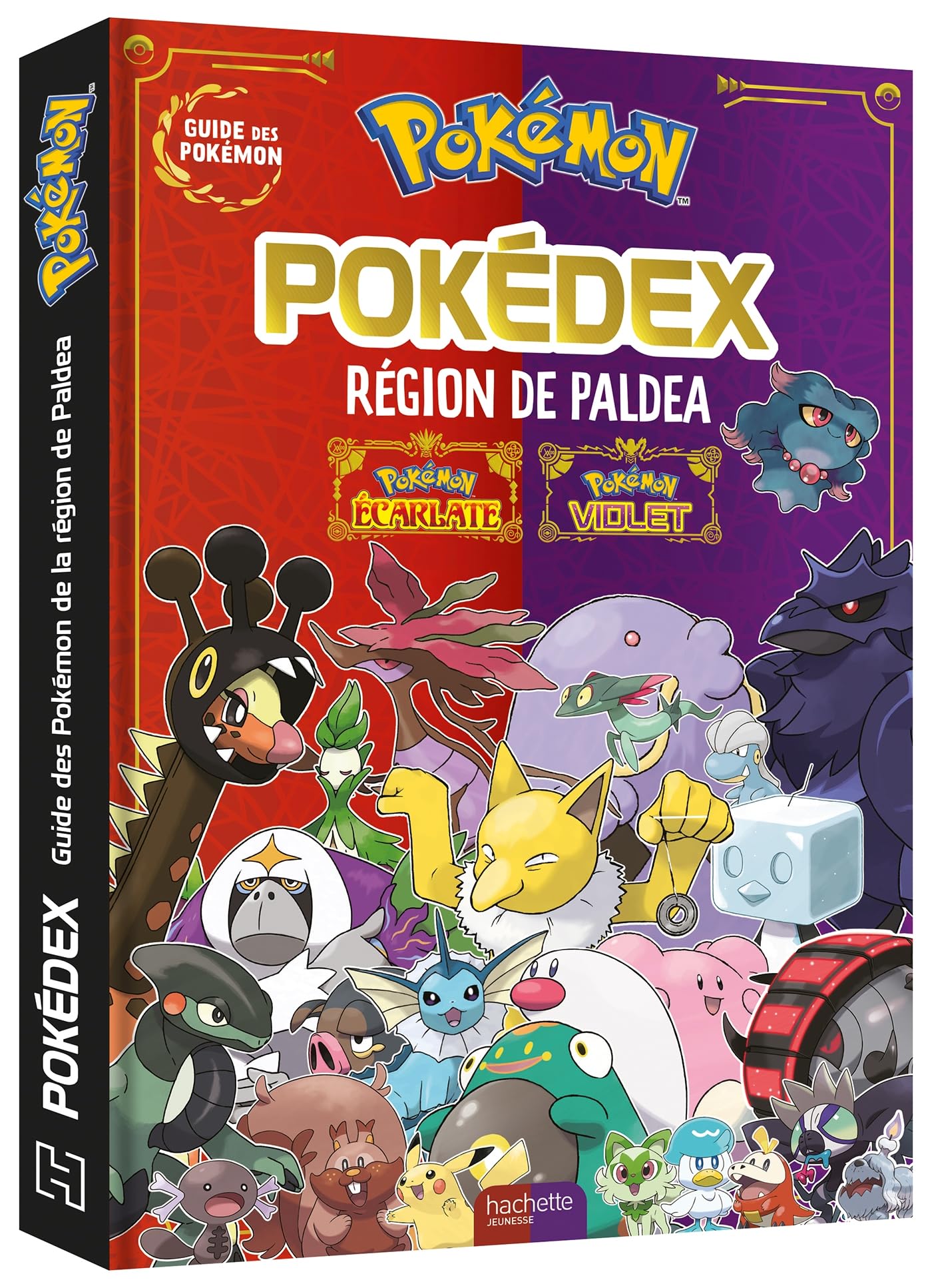 Pokémon - Pokédex de Paldea: Pokémon Violet - Pokémon Ecarlate 9782017247524