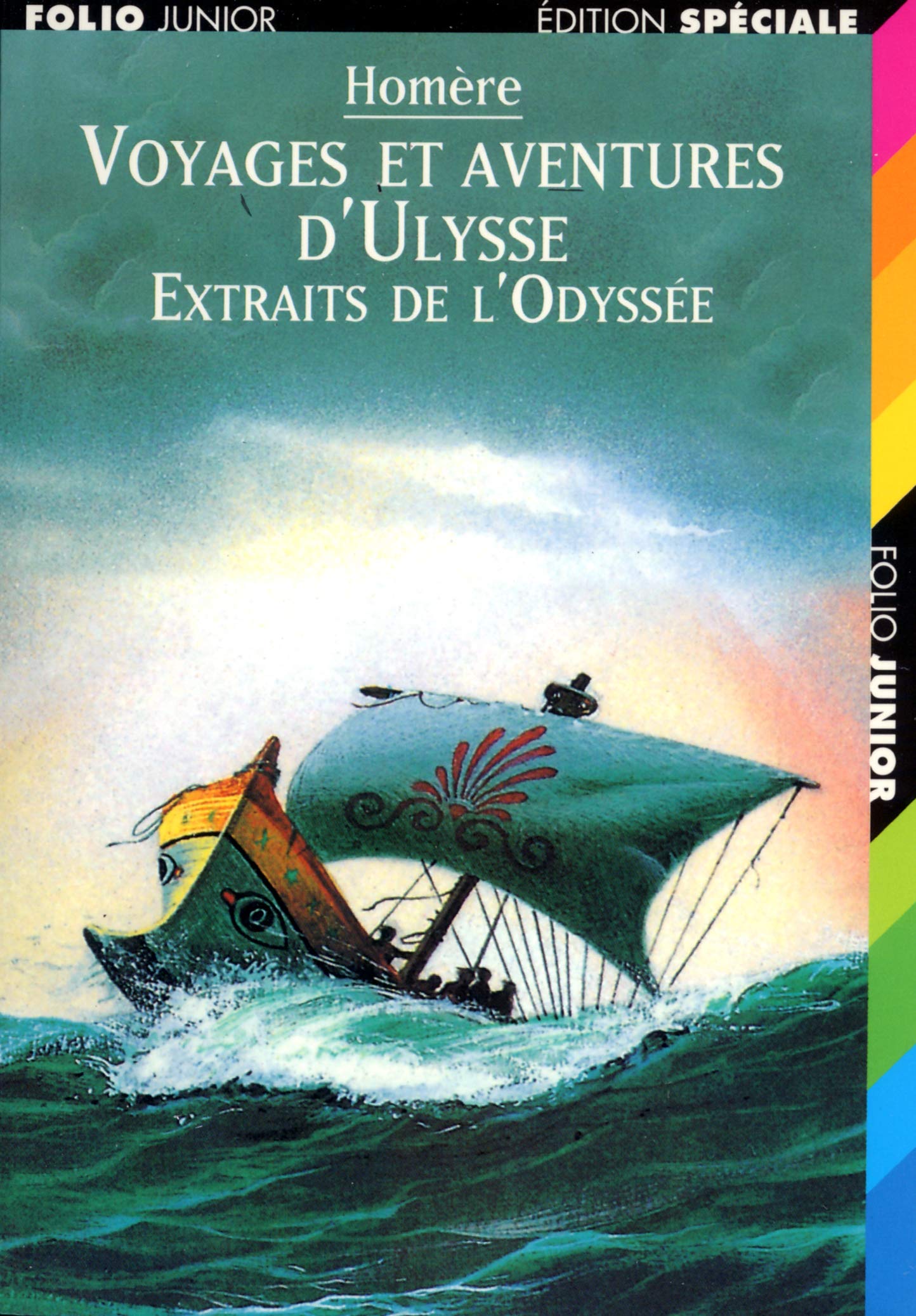 Voyages et aventures d'Ulysse: Extraits de «L'Odyssée» 9782070523696