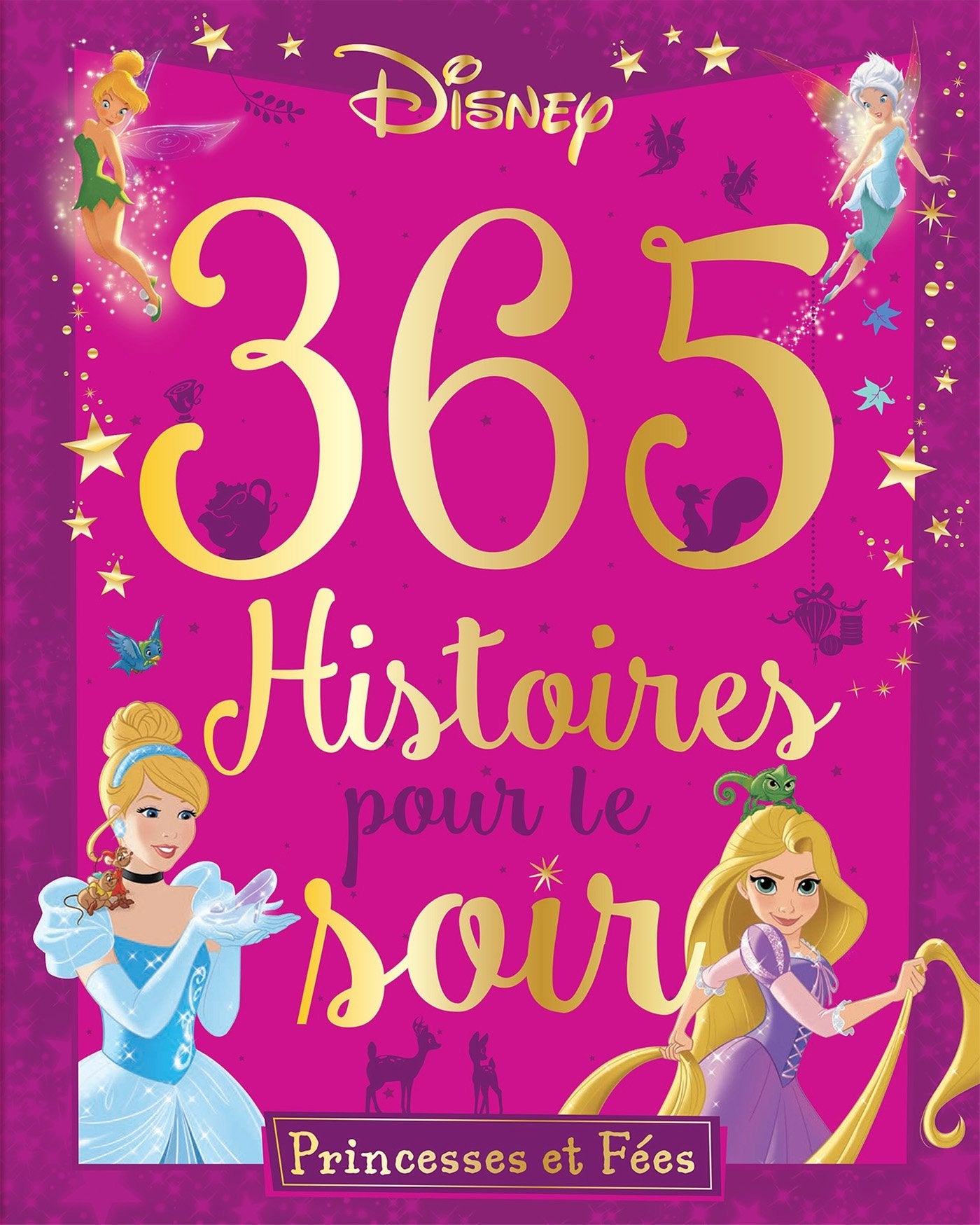 DISNEY PRINCESSES - 365 Histoires Pour le Soir - Princesses et Fées: Avec CD 9782014651980