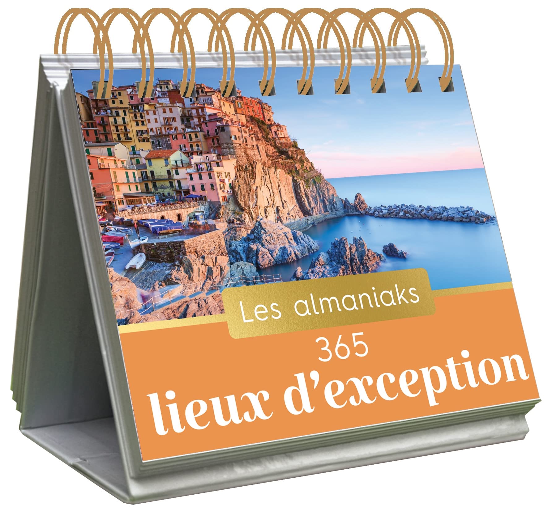 Almaniak 365 lieux d'exception, calendrier 1 lieu par jour 9782383822400