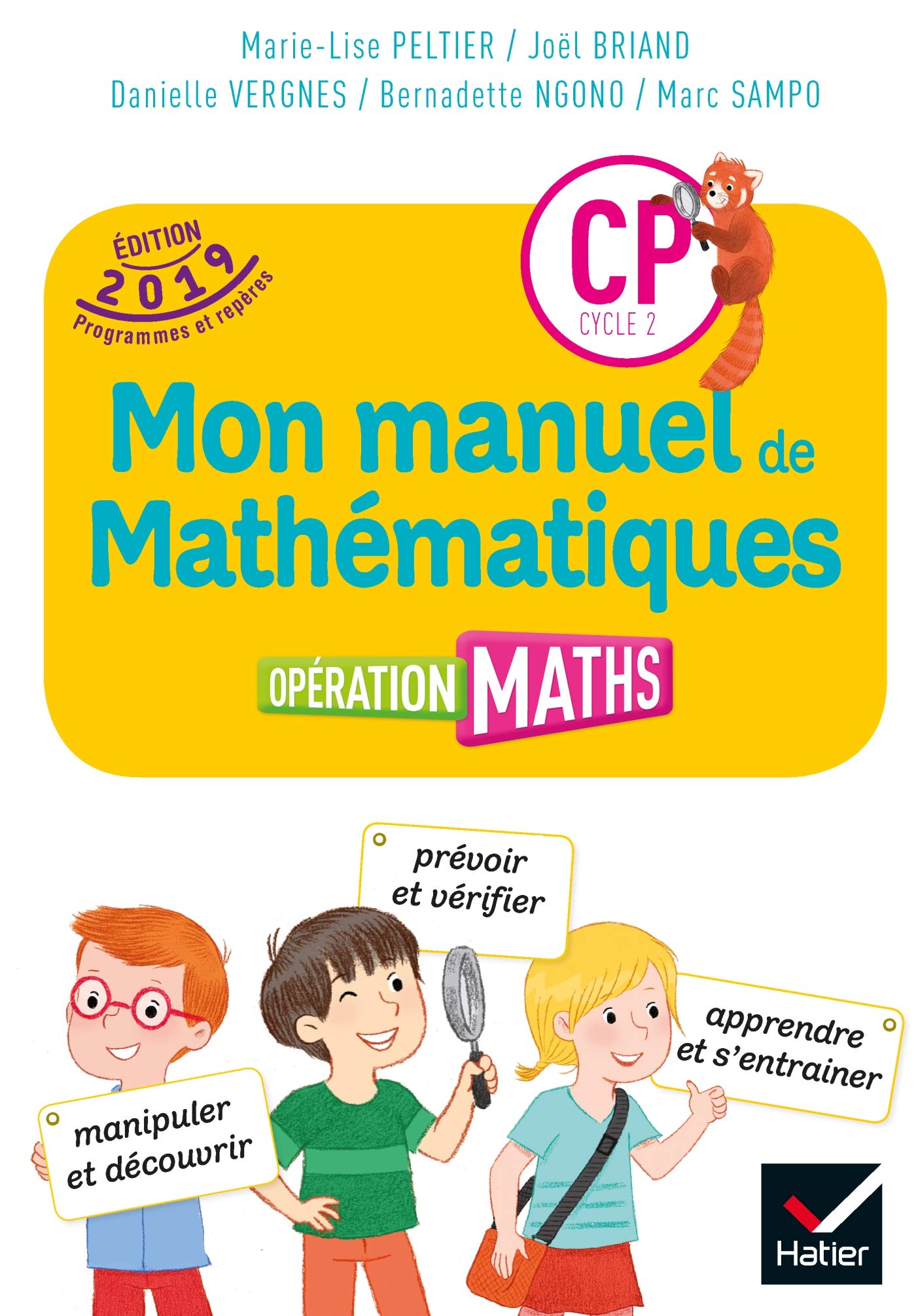 Opération Maths CP Éd.2019 - Manuel 9782401053632