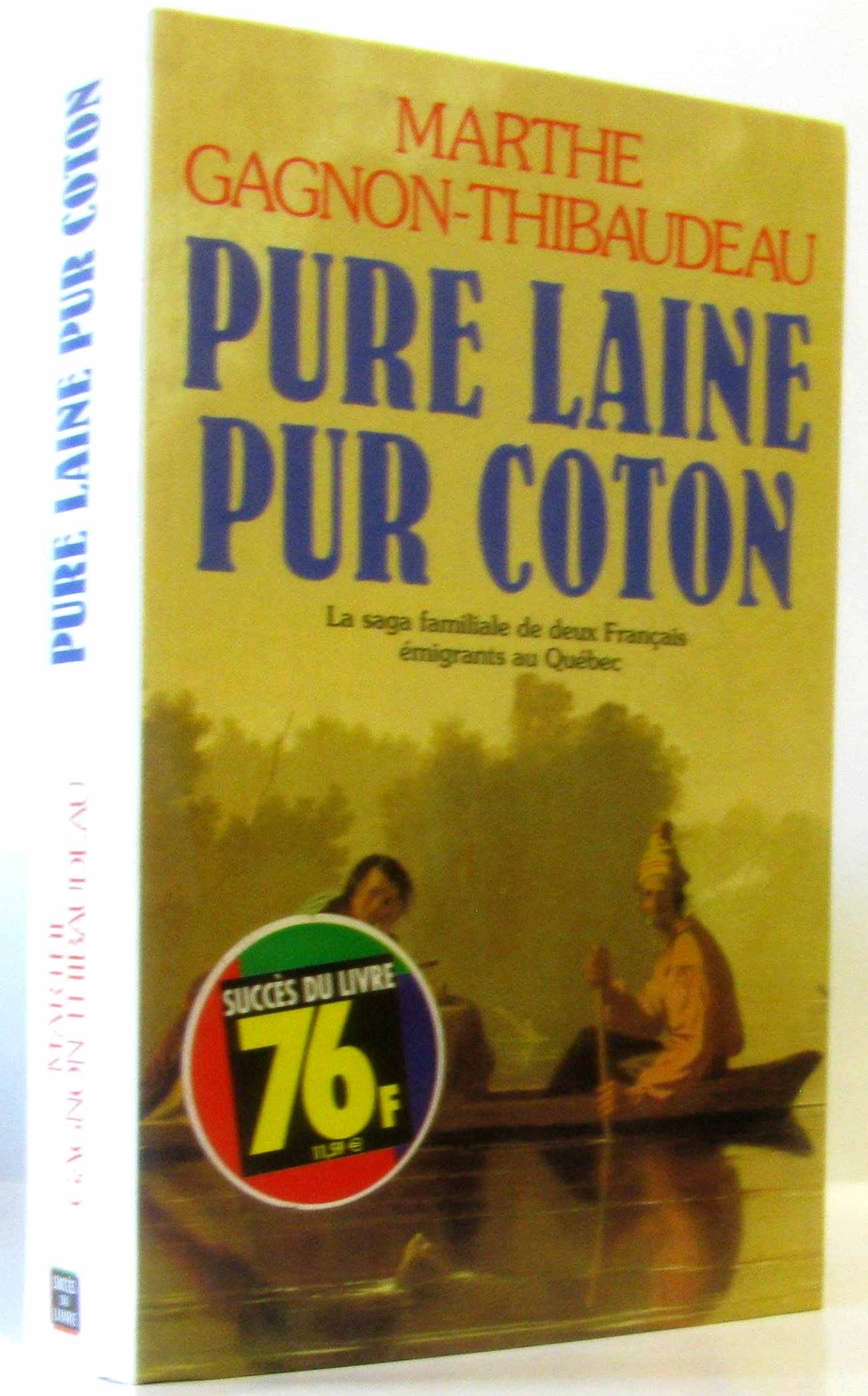 Pure laine pur coton 9782738207913