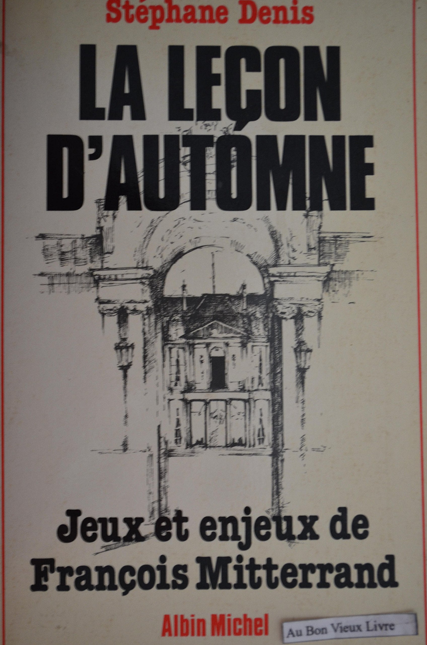 La Leçon d'automne 9782226019189