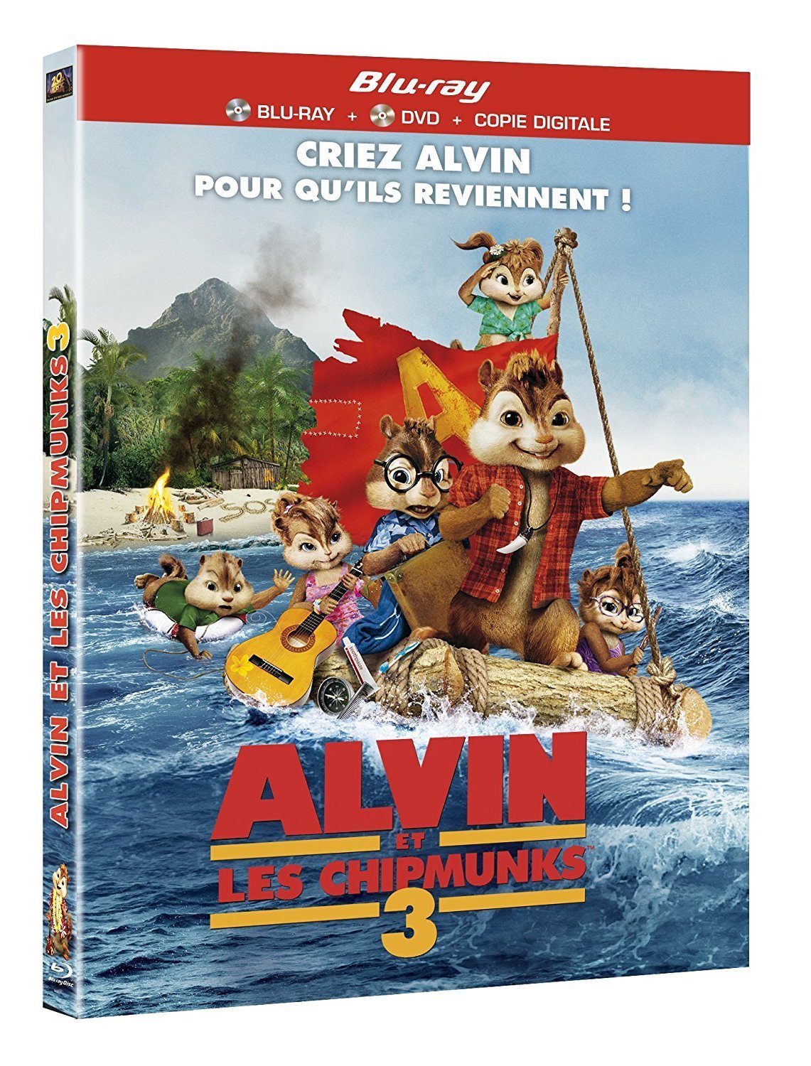 Alvin et Les Chipmunks 3 [Blu-Ray] 3344428048754