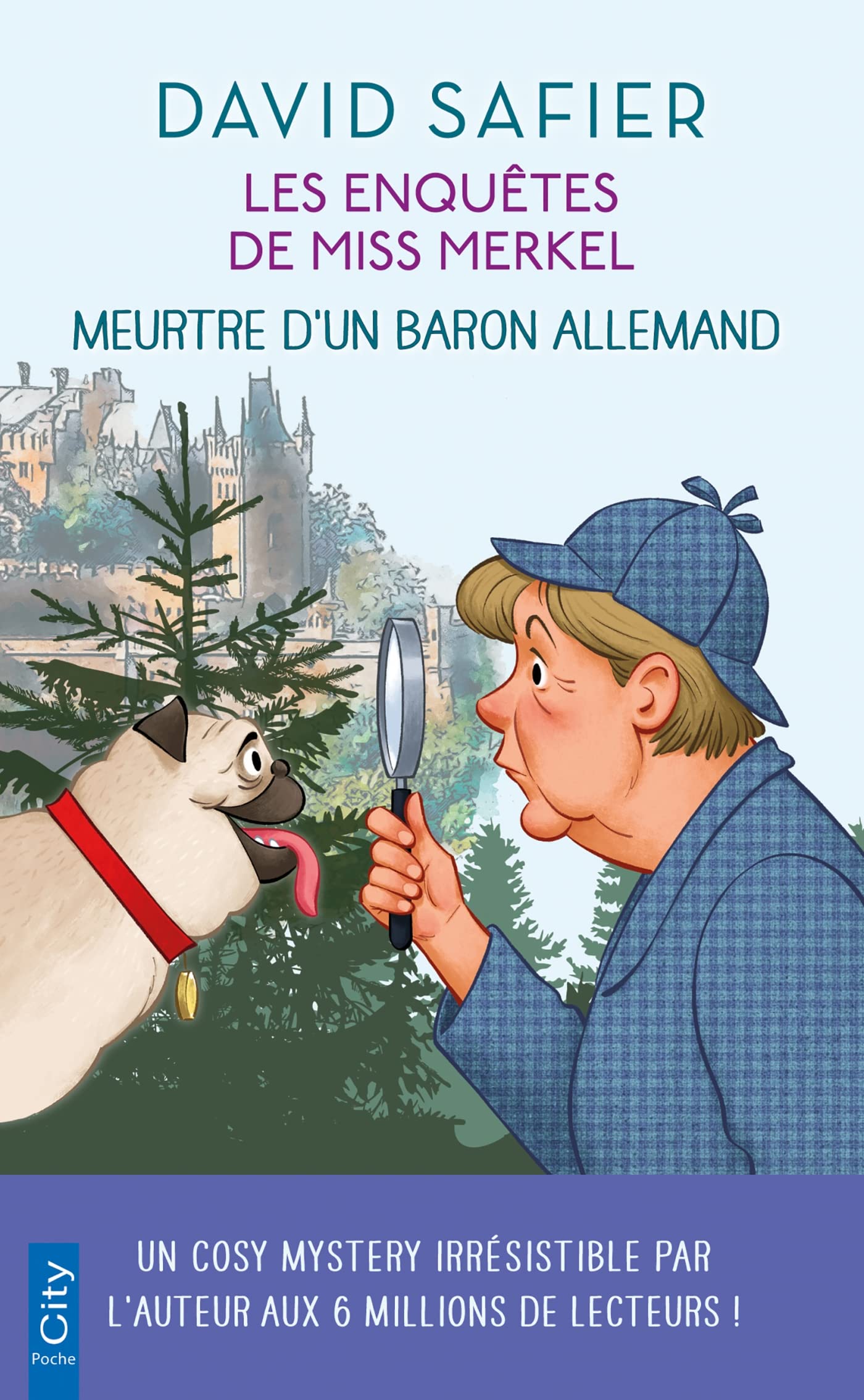 Meurtre d'un baron allemand: Les enquêtes de Miss Merkel T1 9782824637594
