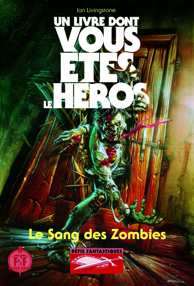 Défis Fantastiques, 23 : Le Sang des Zombies 9782070651351