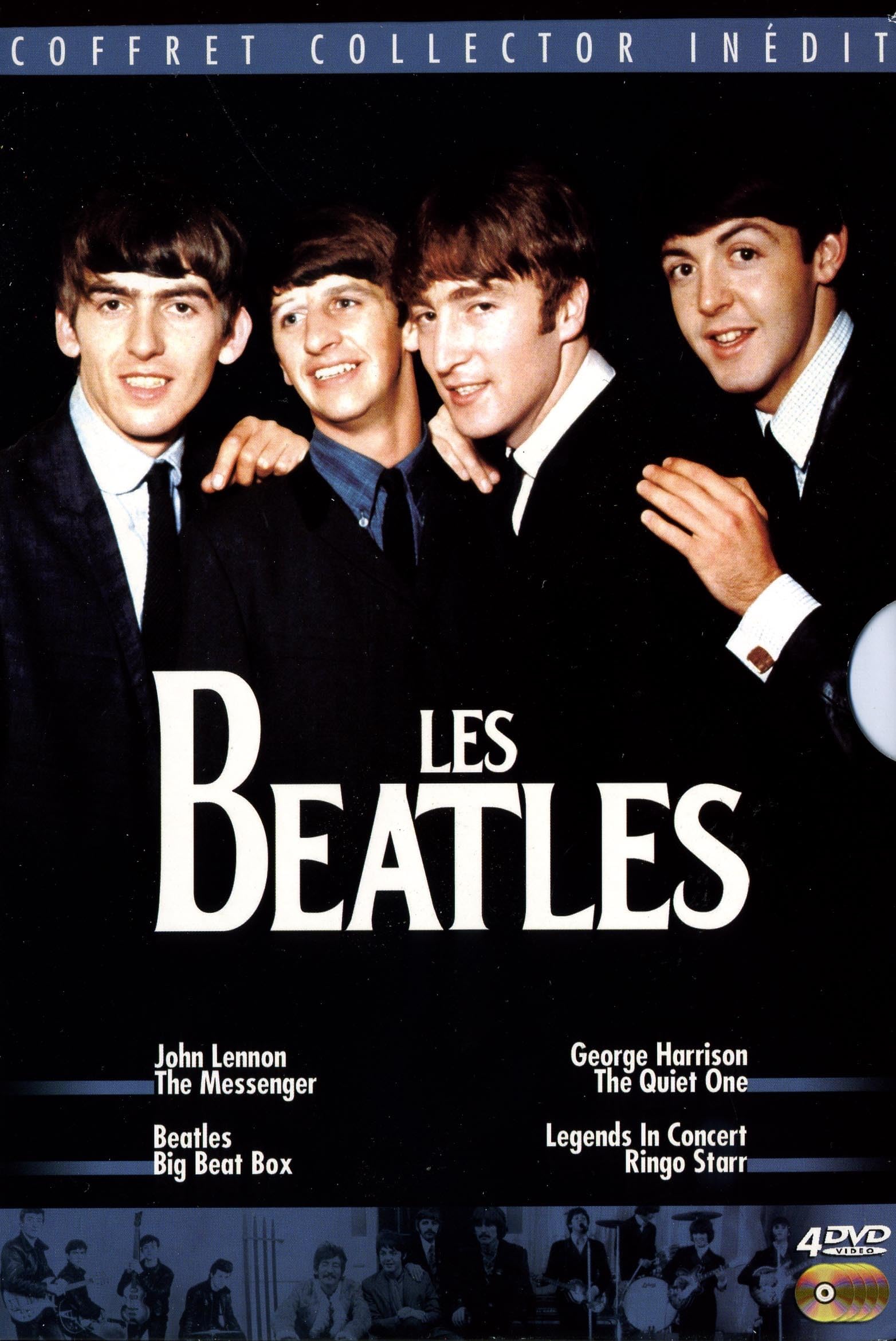 John Lennon Messenger + Beatles : Big Beat Box + George Harrison : The Quiet One + Legends in Concert : Ringo Starr 3550460035557
