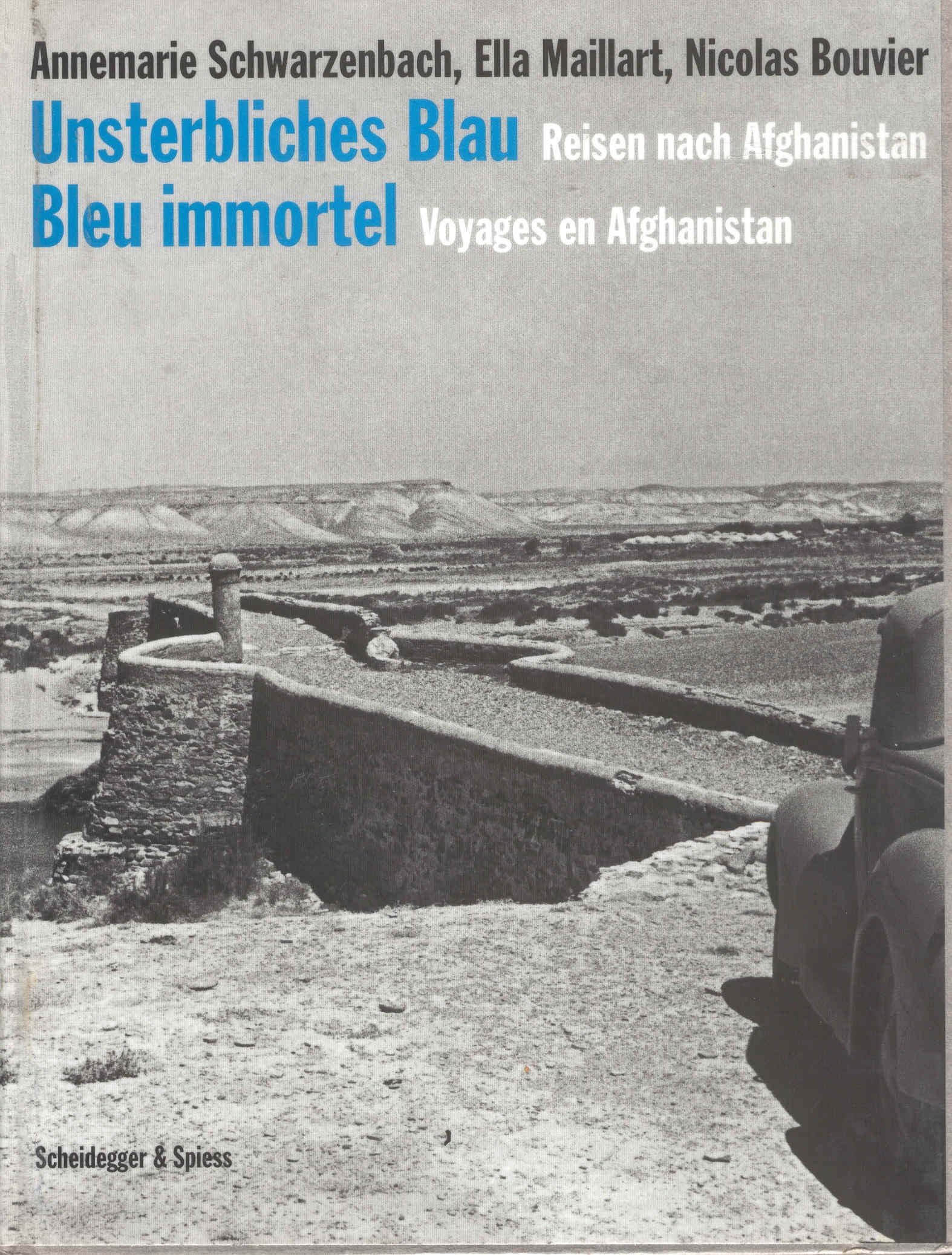 Bleu immortel: Voyages en Afghanistan, édition bilingue français-allemand 9782881824845