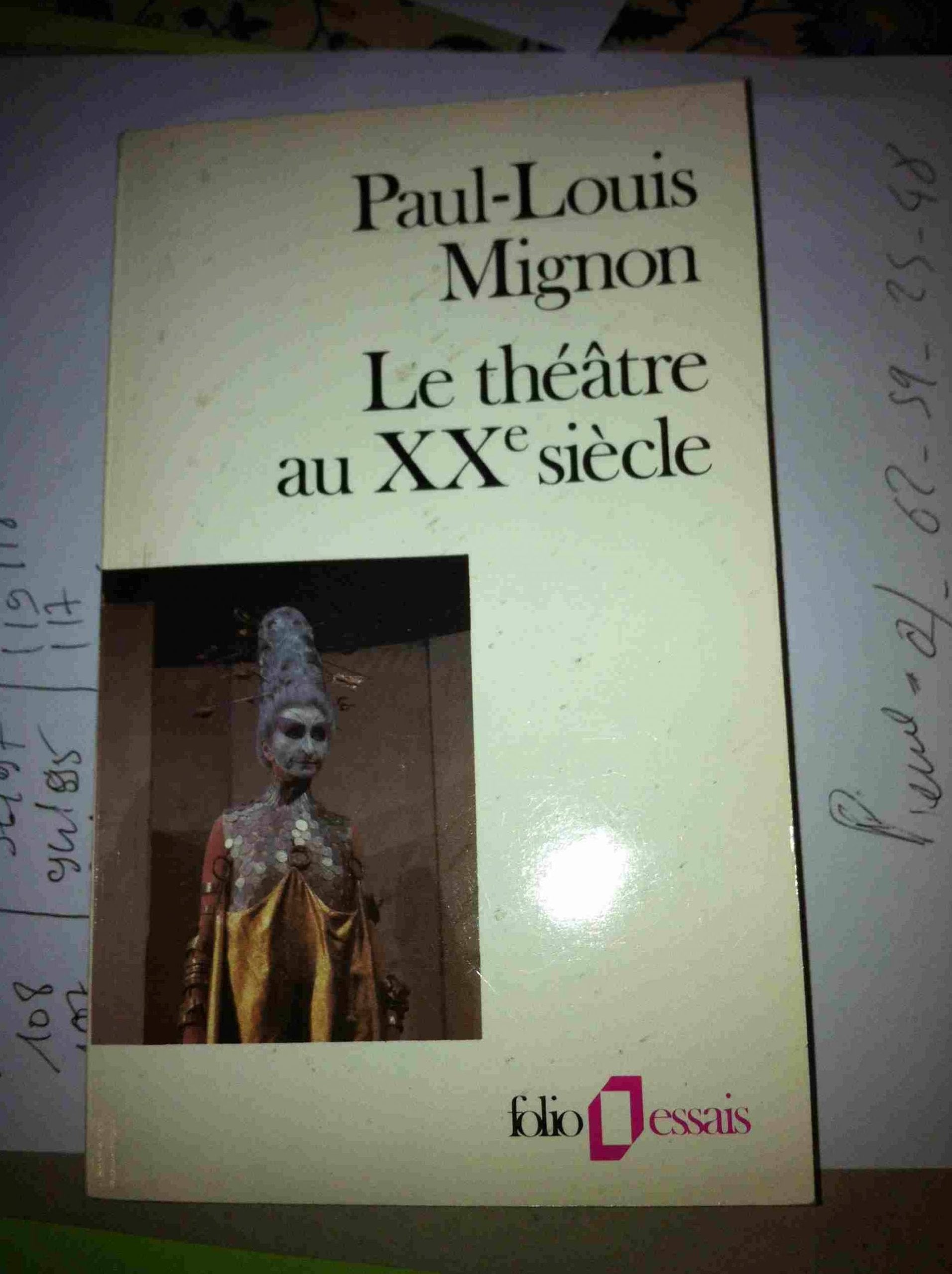 Le Théâtre au xxe siècle 9782070323500