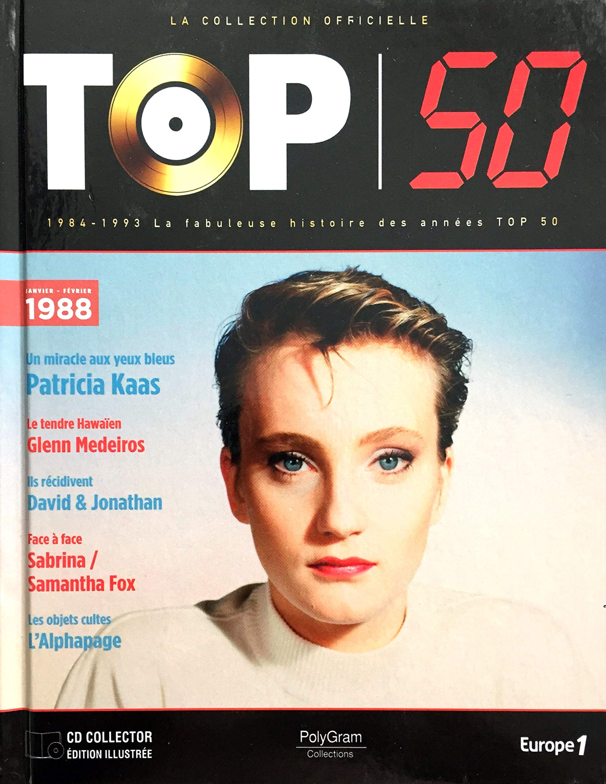 TOP 50 CD + Magazine janvier février 1988 cd collector 0600753540435
