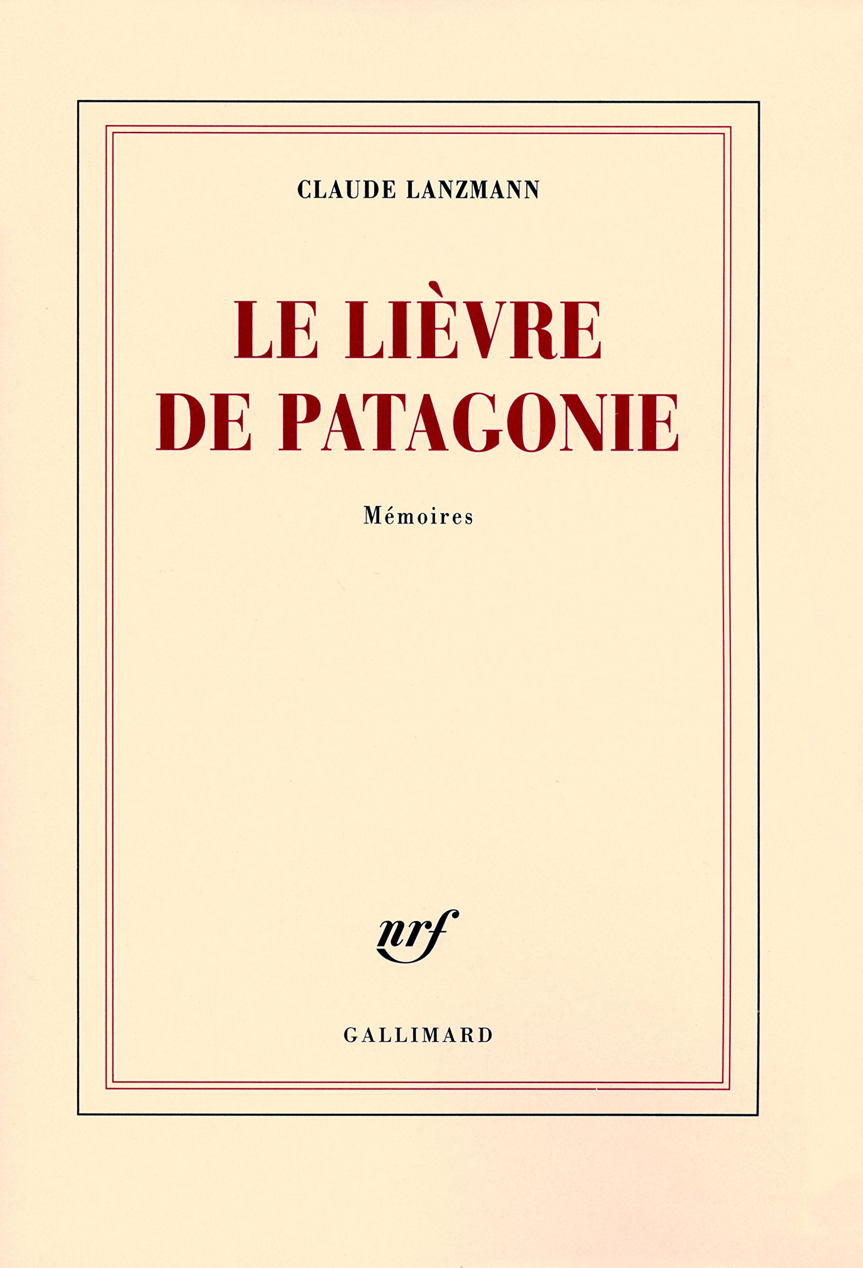 Le lièvre de Patagonie 9782070120512