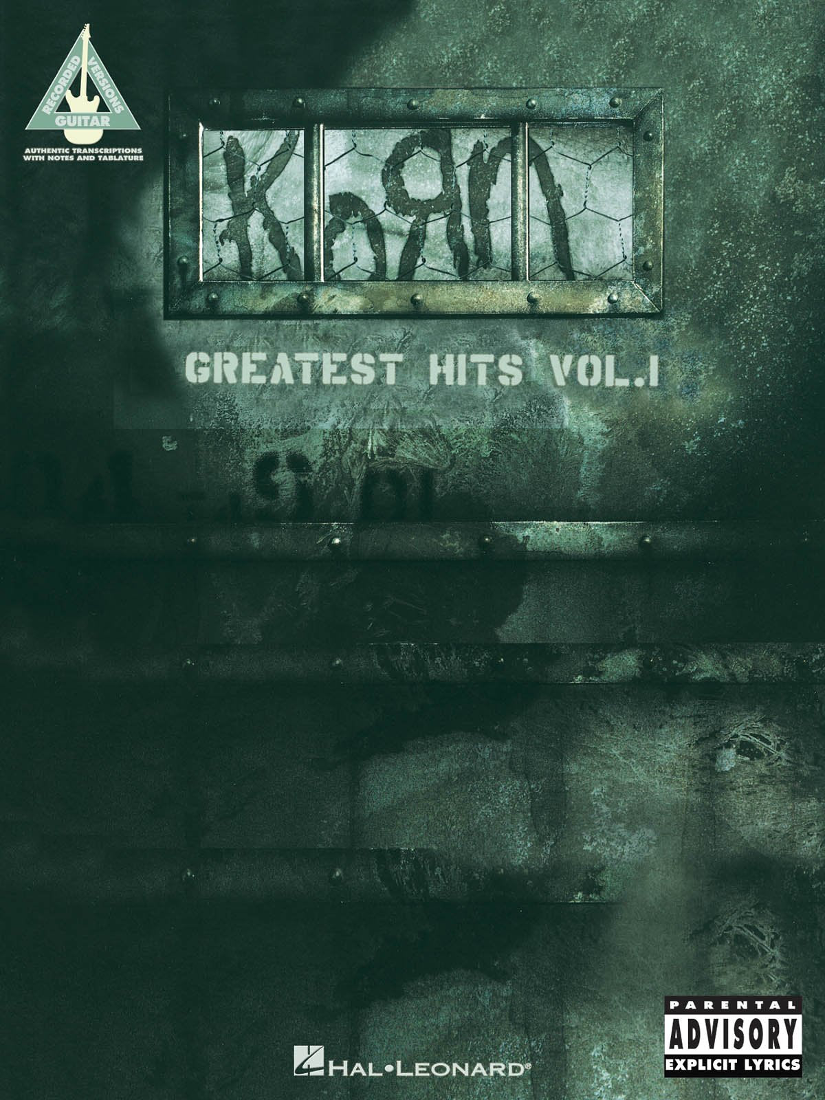 Korn Greatest Hits Volume 1 (Guitar Recorded Versions) Tab 9780634099014