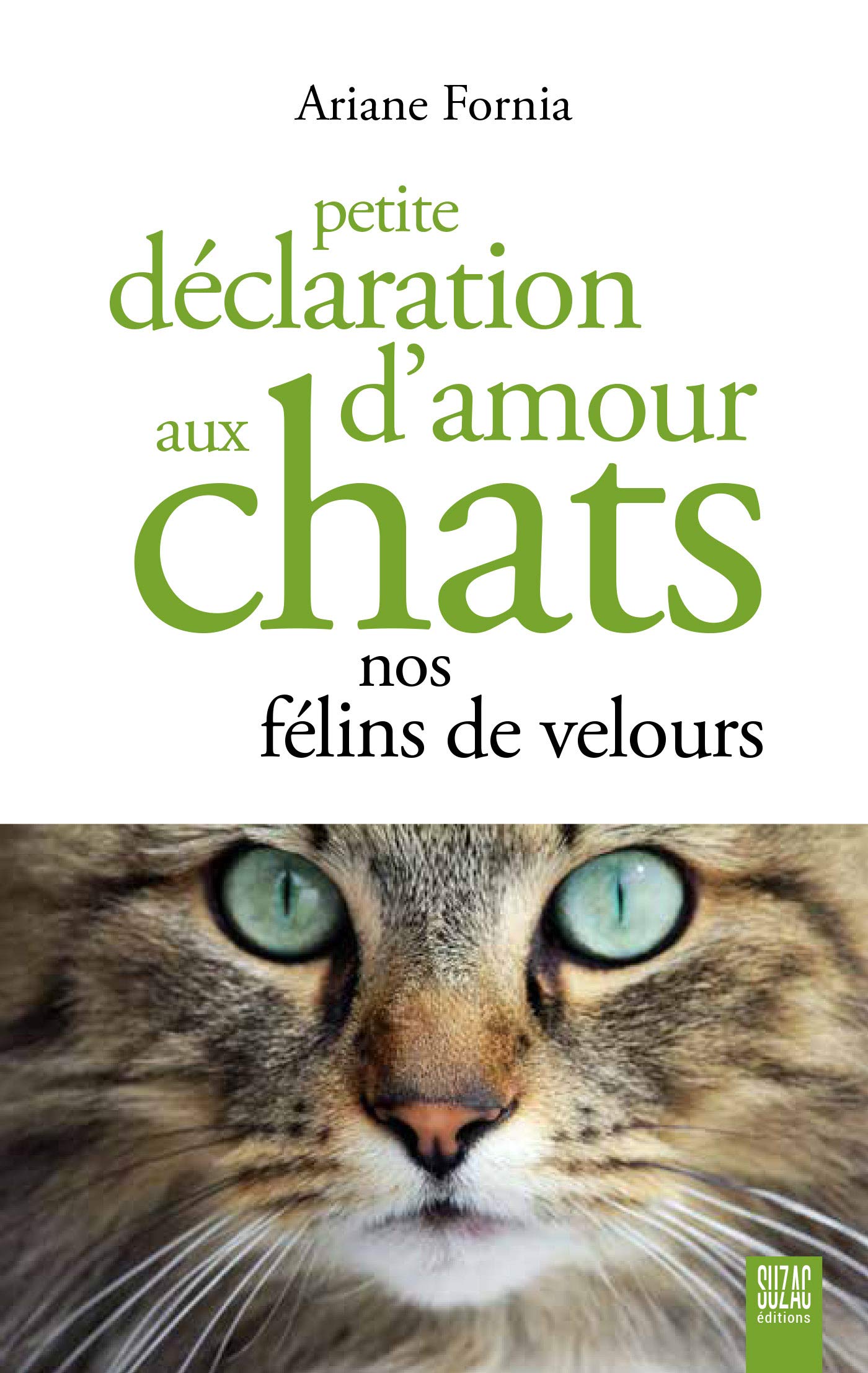 Petite déclaration d'amour aux chats: Nos félins de velours 9782490795123