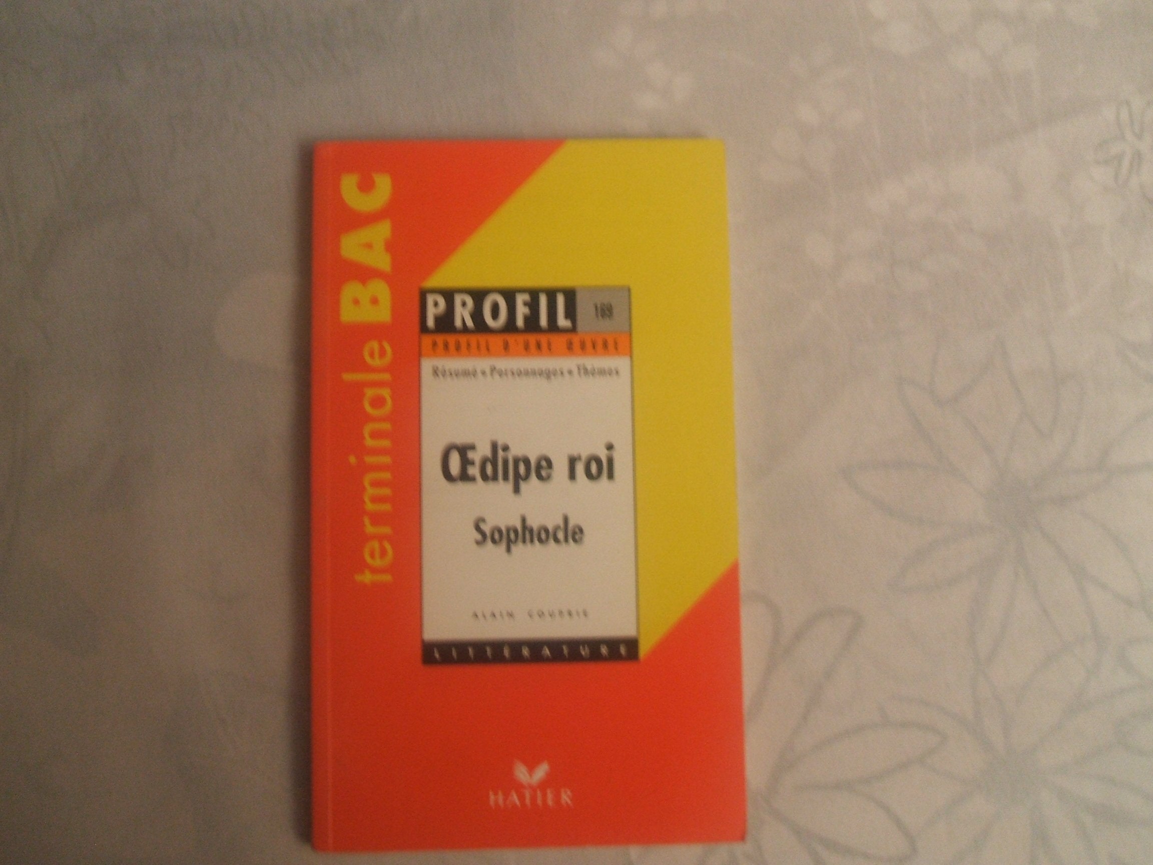 Oedipe roi 9782218013966