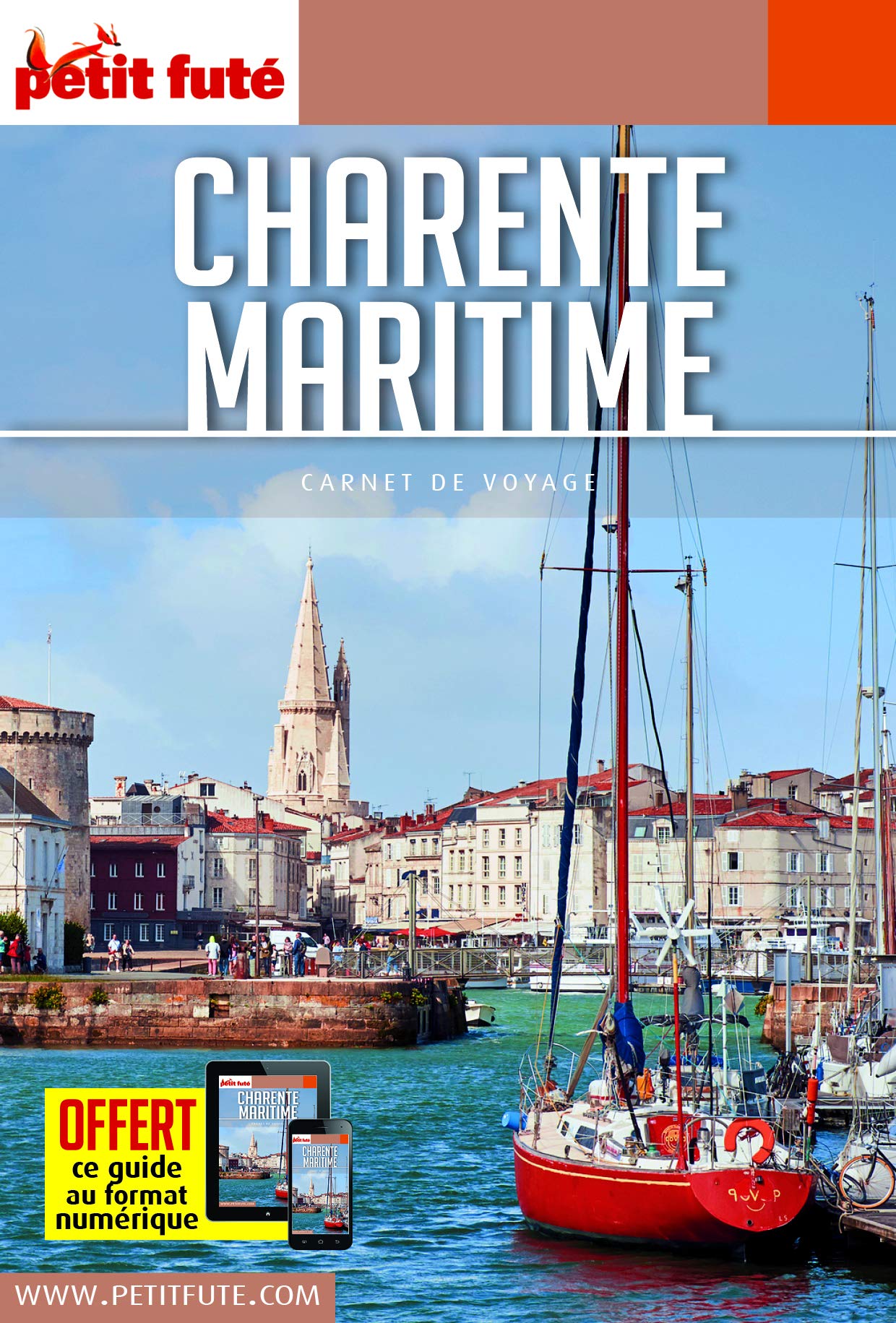 Guide Charente-maritime 2021 Carnet Petit Futé 9782305053158