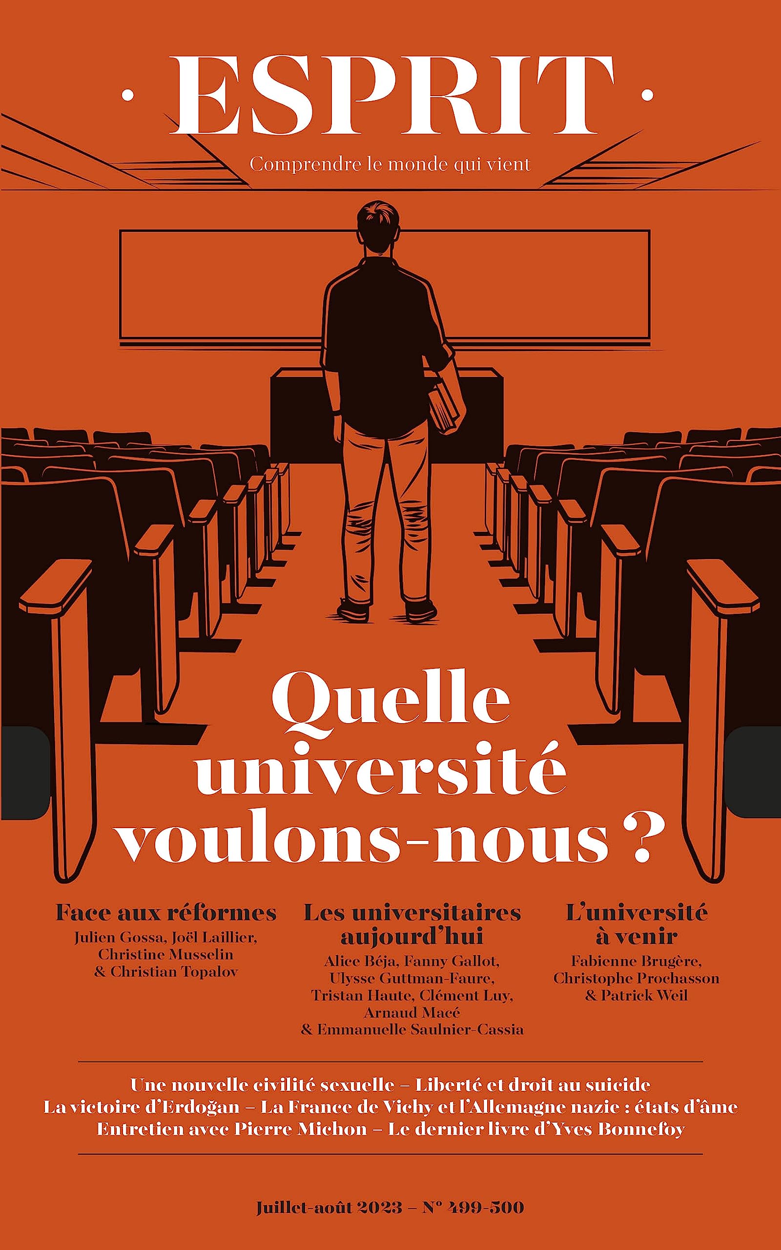Esprit - Quelle université voulons-nous ?: Juillet-août 2023 9782372342629