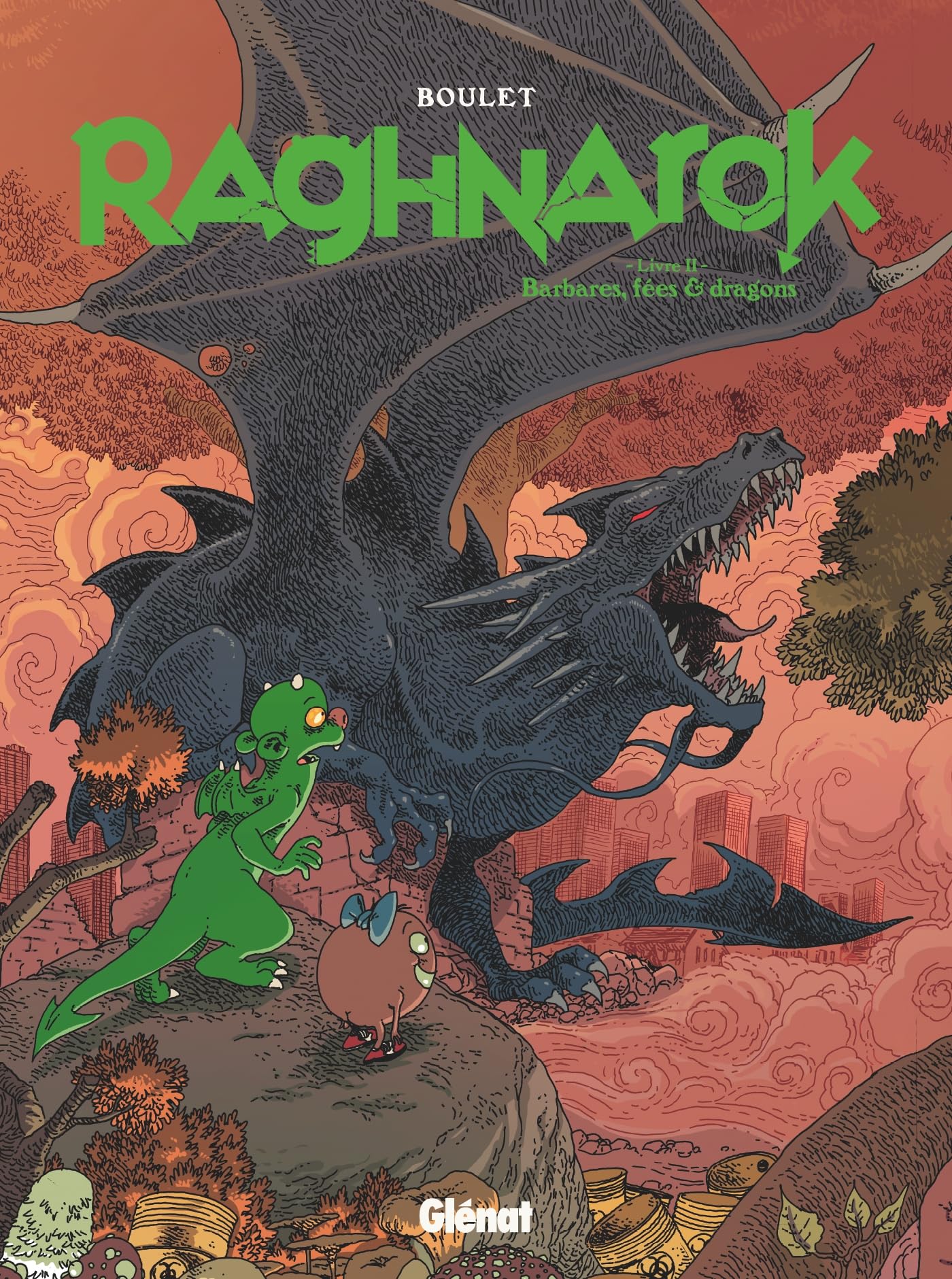 Raghnarok - Livre 2: Barbares, fées et dragons 9782344064634