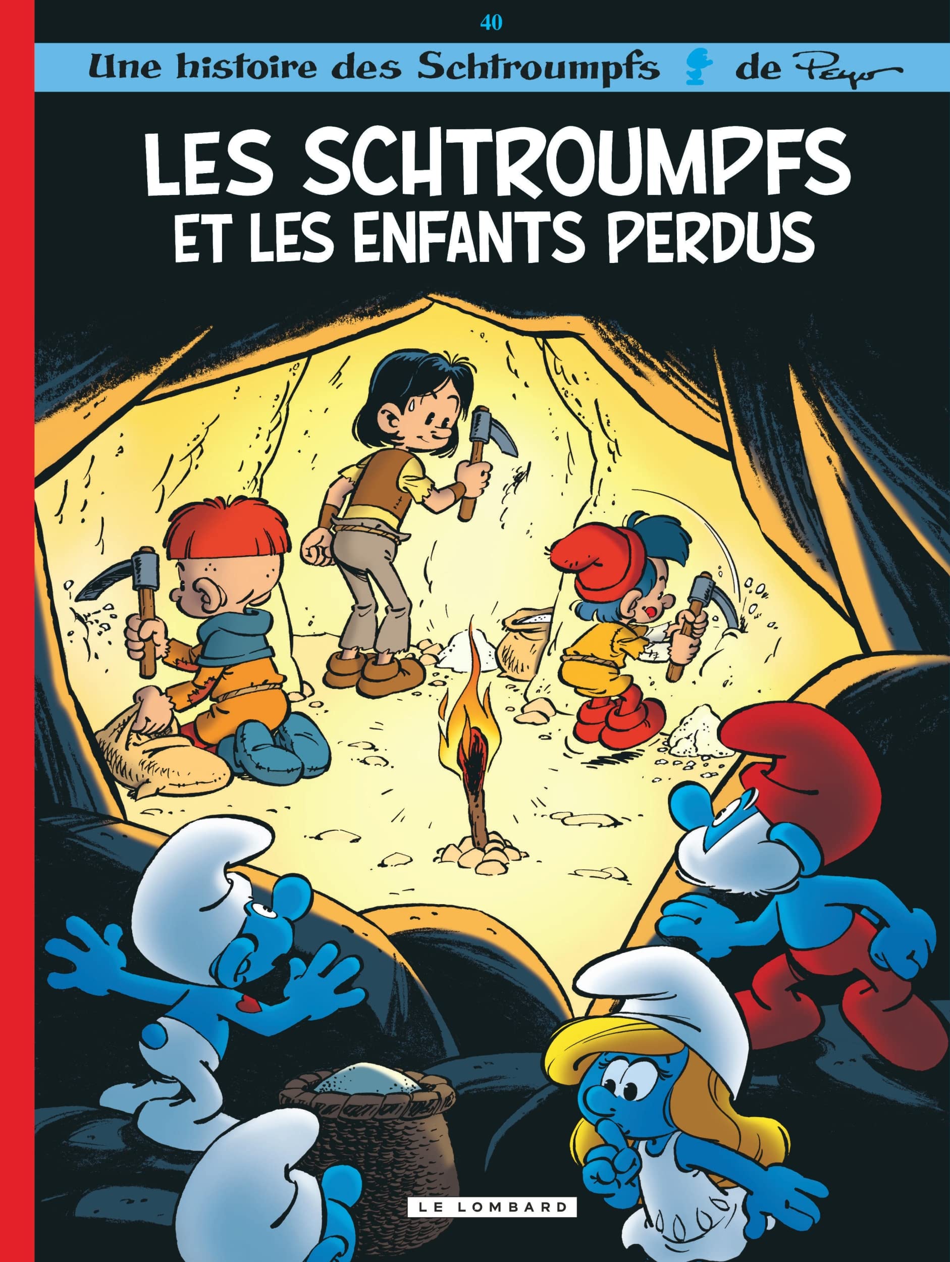 Les Schtroumpfs Lombard - Tome 40 - Les Schtroumpfs et les enfants perdus 9782808203449