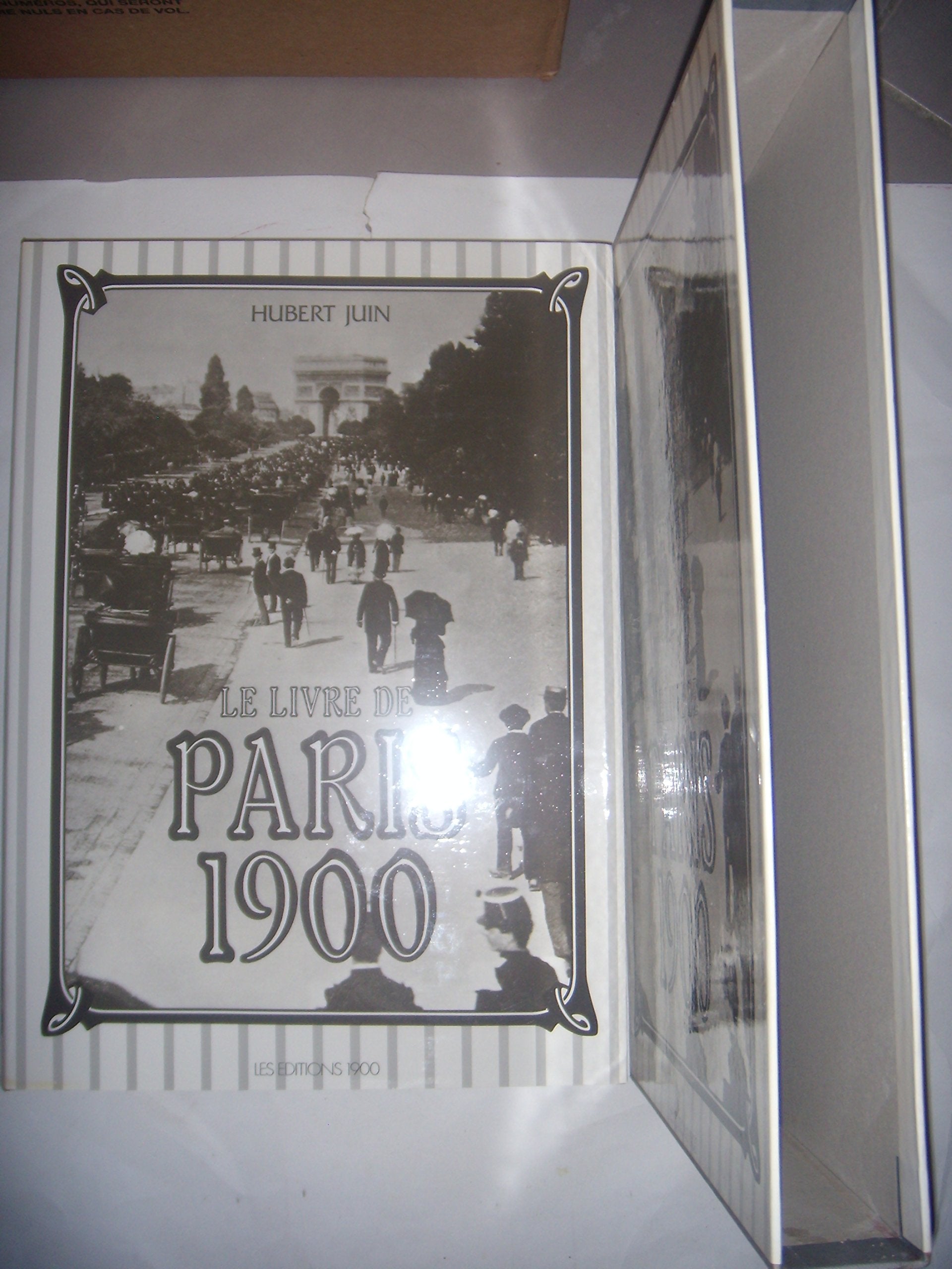 Le livre de paris 1900 9782714443113