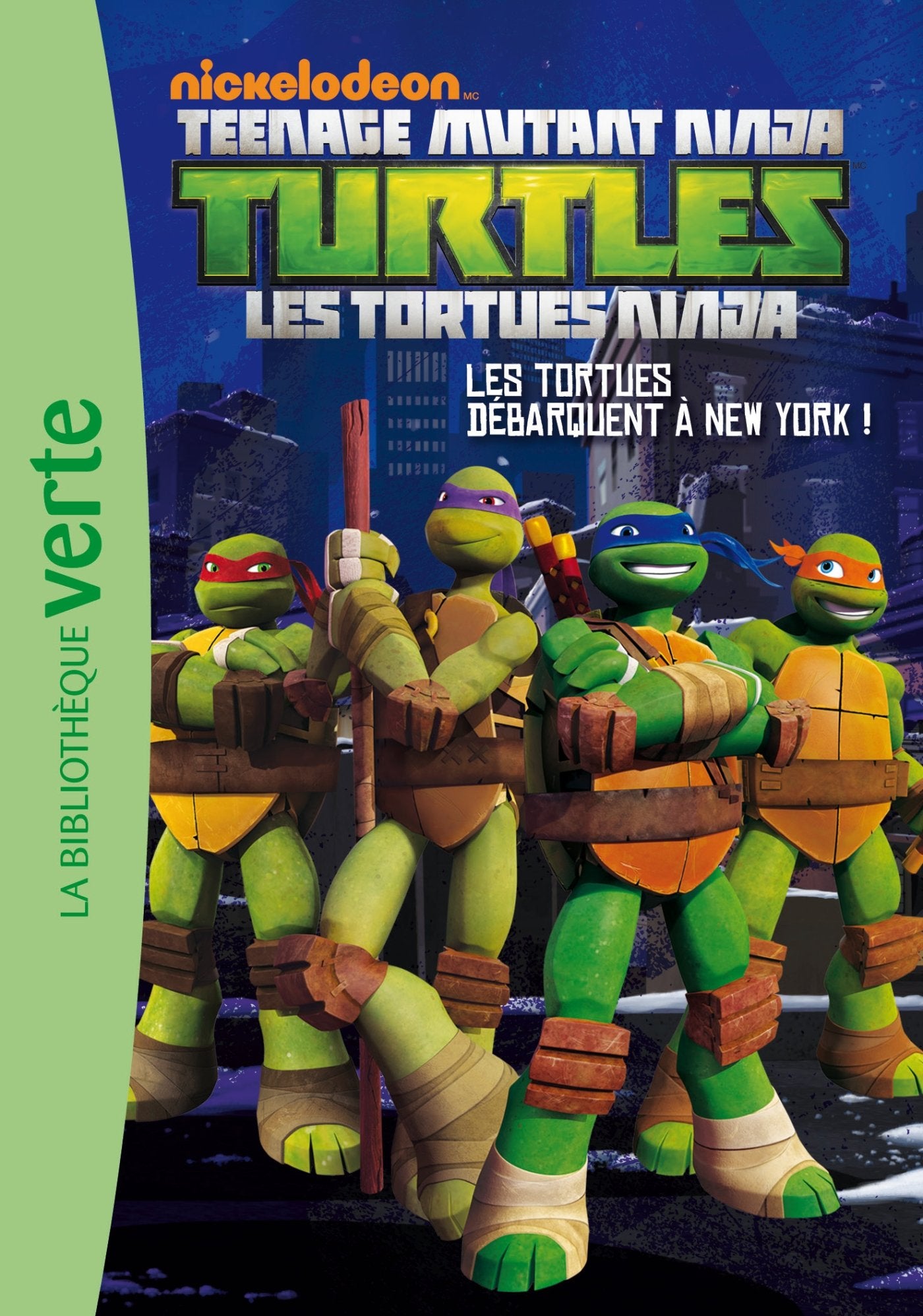 Les Tortues Ninja 01 - Les Tortues débarquent à New York ! 9782012039827