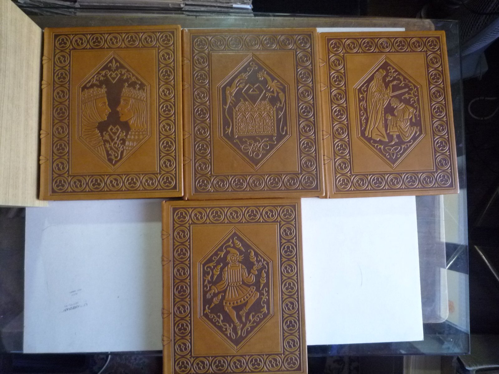 Les Romans Courtois... [Complete in 4 Volumes] / Illustrations Originales De Michel Ciry 