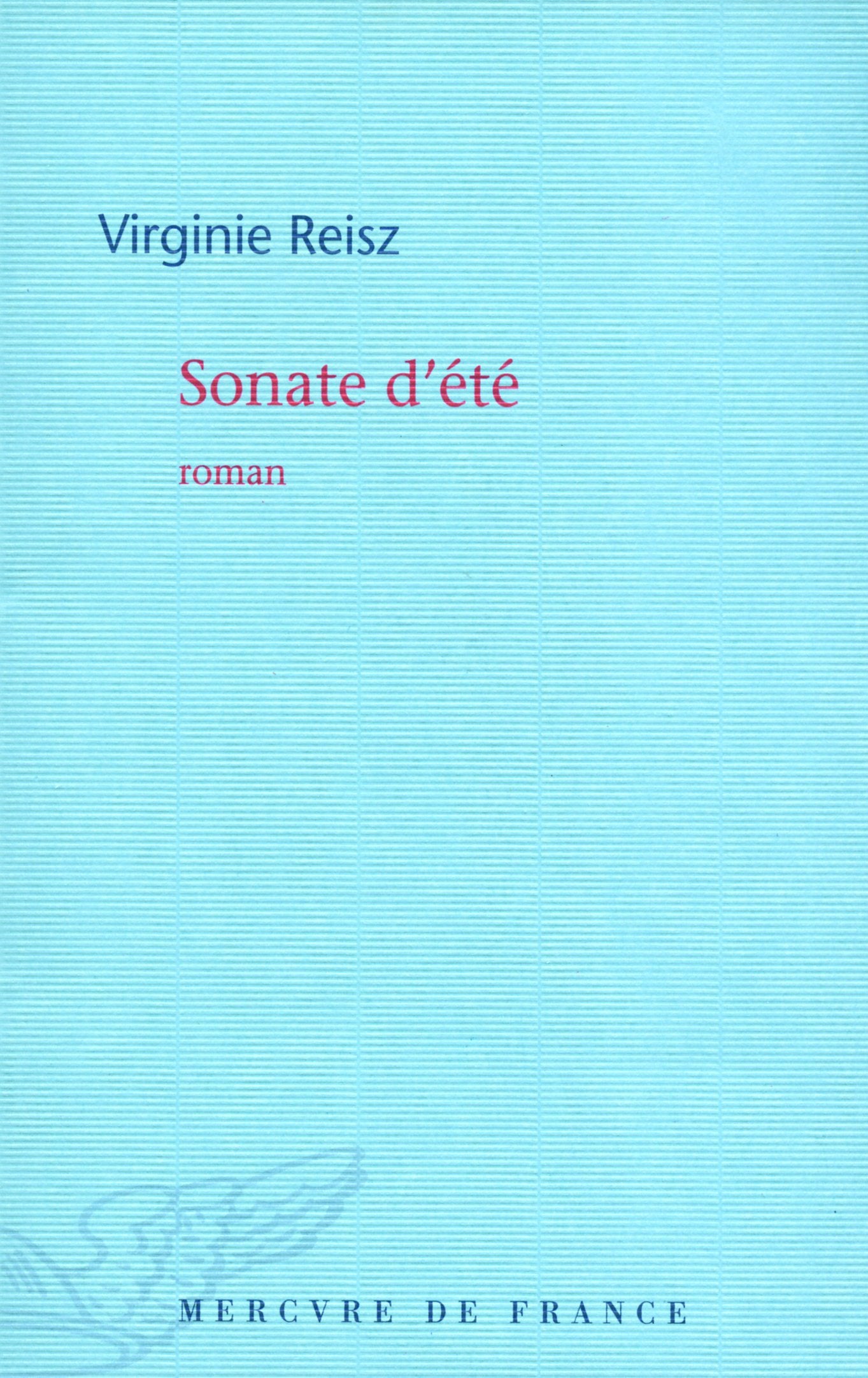 Sonate d'été 9782715226449