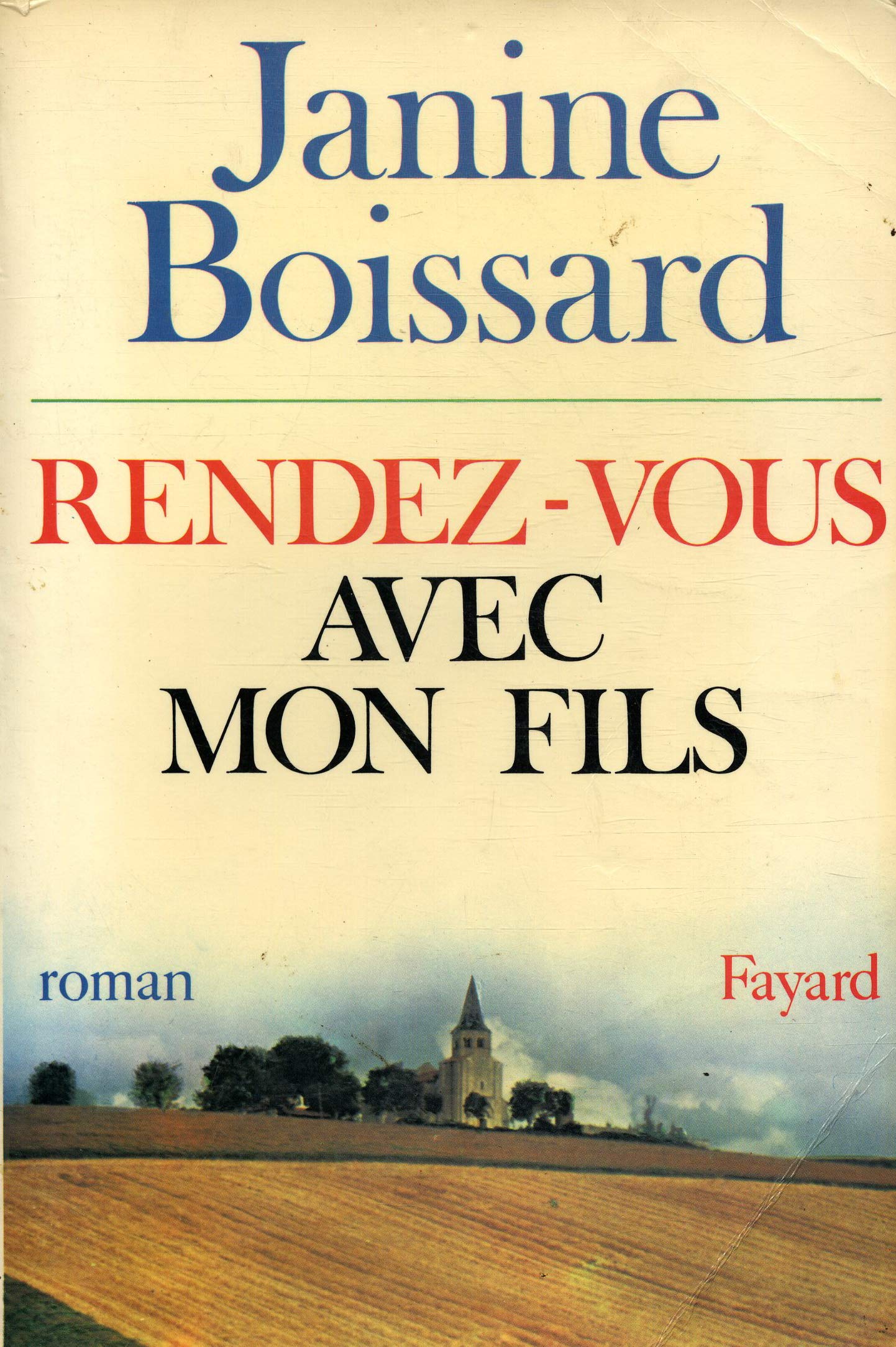 Rendez-vous avec mon fils 9782213011165