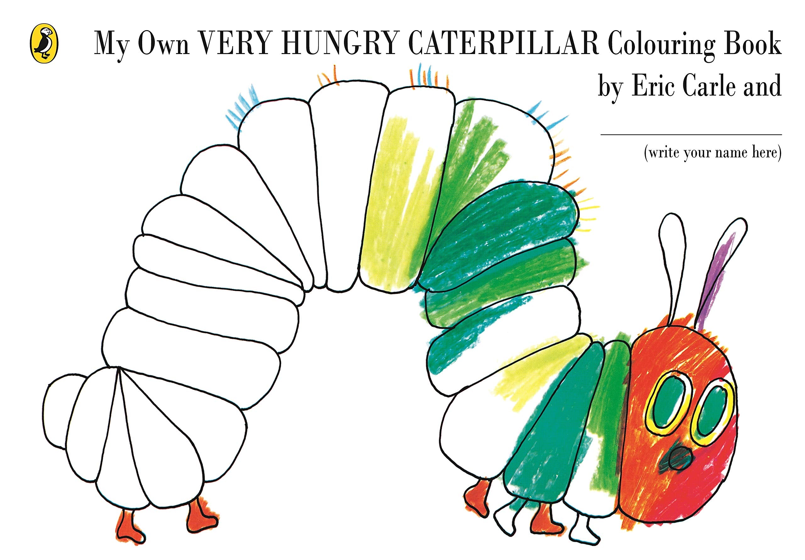 My Own Very Hungry Caterpillar Colouring Book 9780141500683