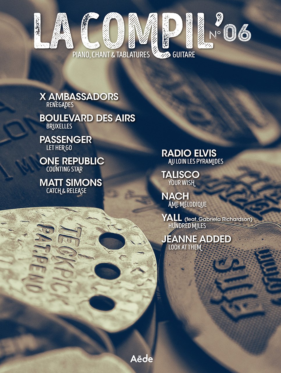 La Compil' N° 6 - Piano Voix Guitare - Aede Music 3770005700171