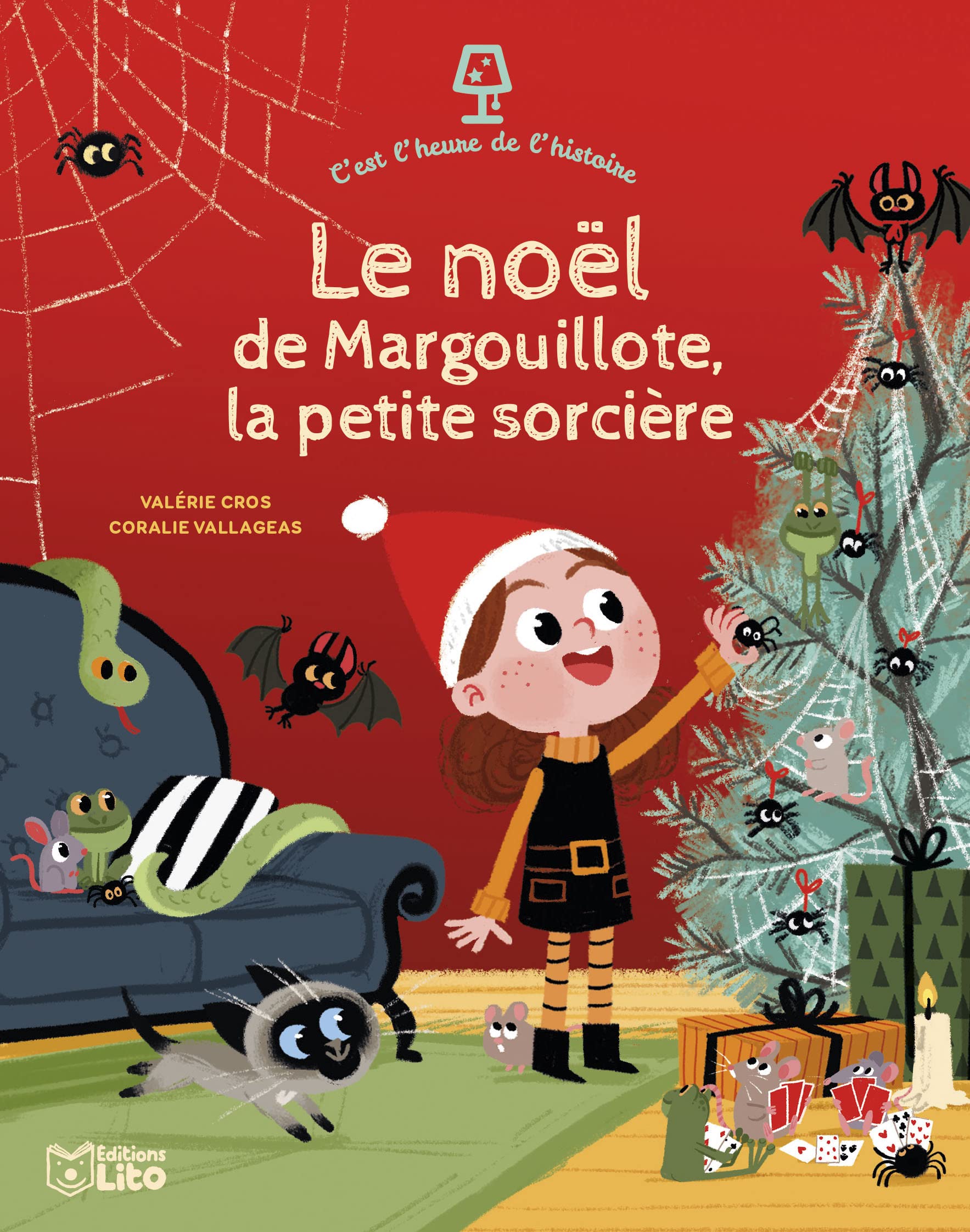 C'est l'heure de l'histoire - Le noël de Margouillote, la petite sorcière - Dès 3 ans 9782244407890