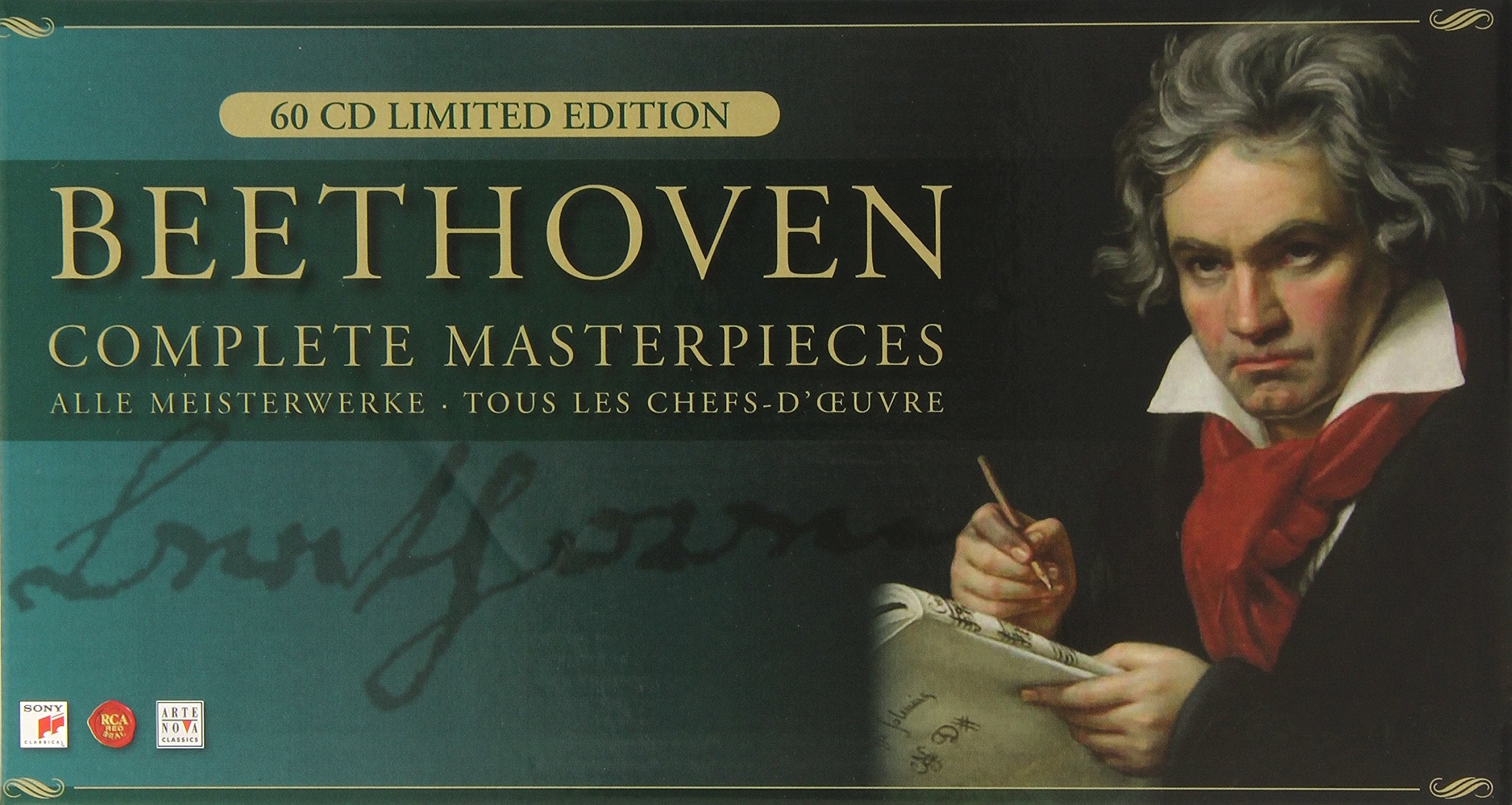 Les Chefs-D'Oeuvre De Beethoven - Coffret - 60 CD 0886970750820