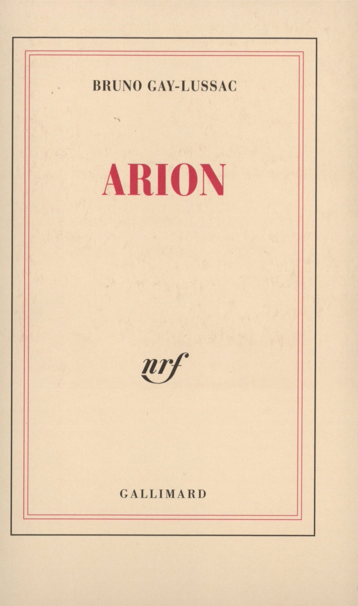 Arion 9782070741076