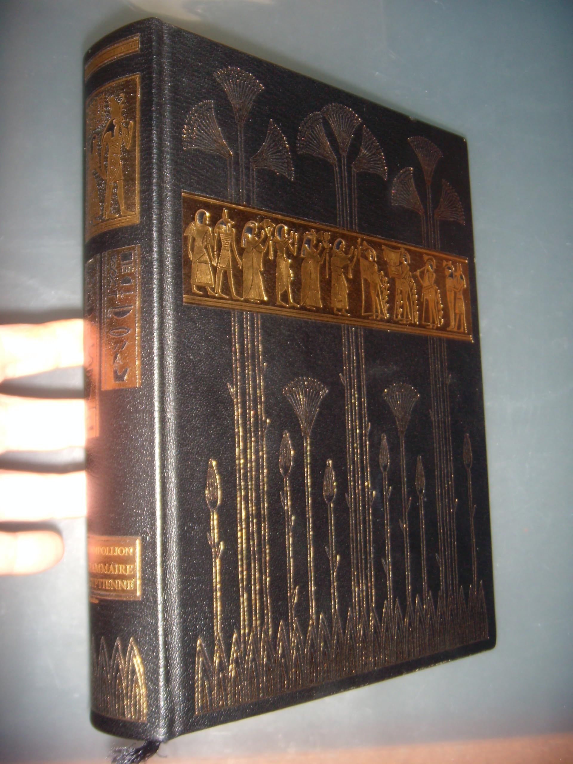 Grammaire Egyptienne ou principes généraux de l'écriture sacrée égyptienne appliquée à la représentation de la langue parlée. 