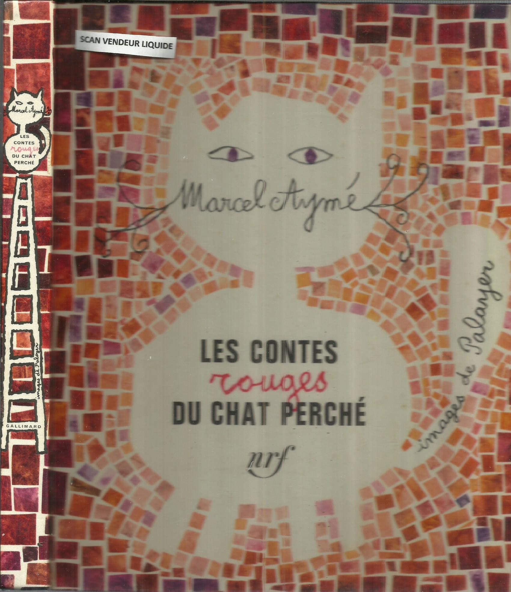 Contes rouges du chat perché - Illustrations couleurs de Palayer - 14 euros 