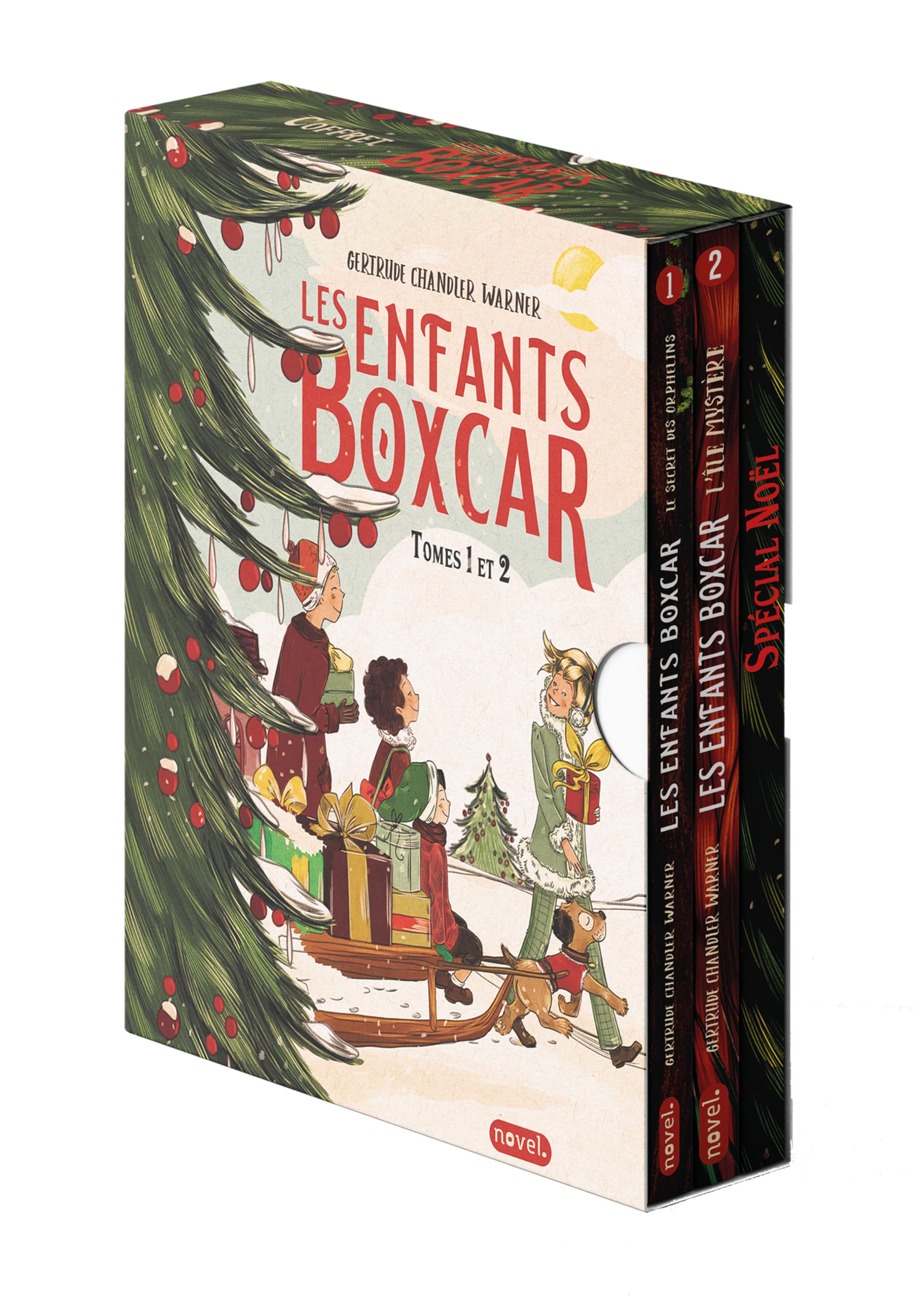 Coffret série Enfants Boxcar tomes 1 et 2 + livre inédit 9782494362833