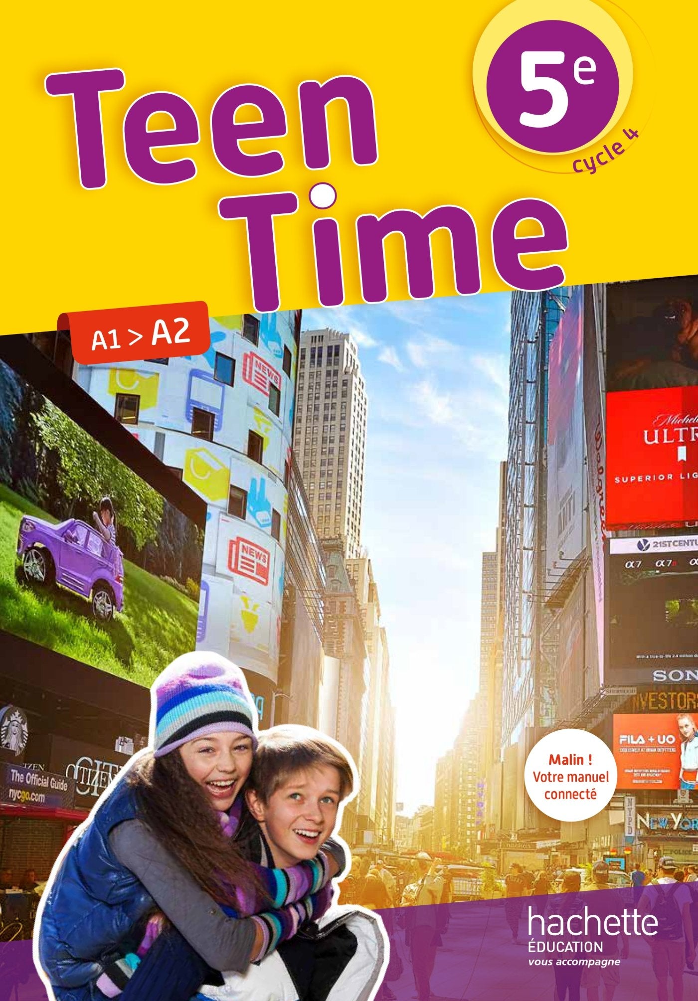 Teen Time anglais cycle 4 / 5e - Livre élève - éd. 2017 9782014626803