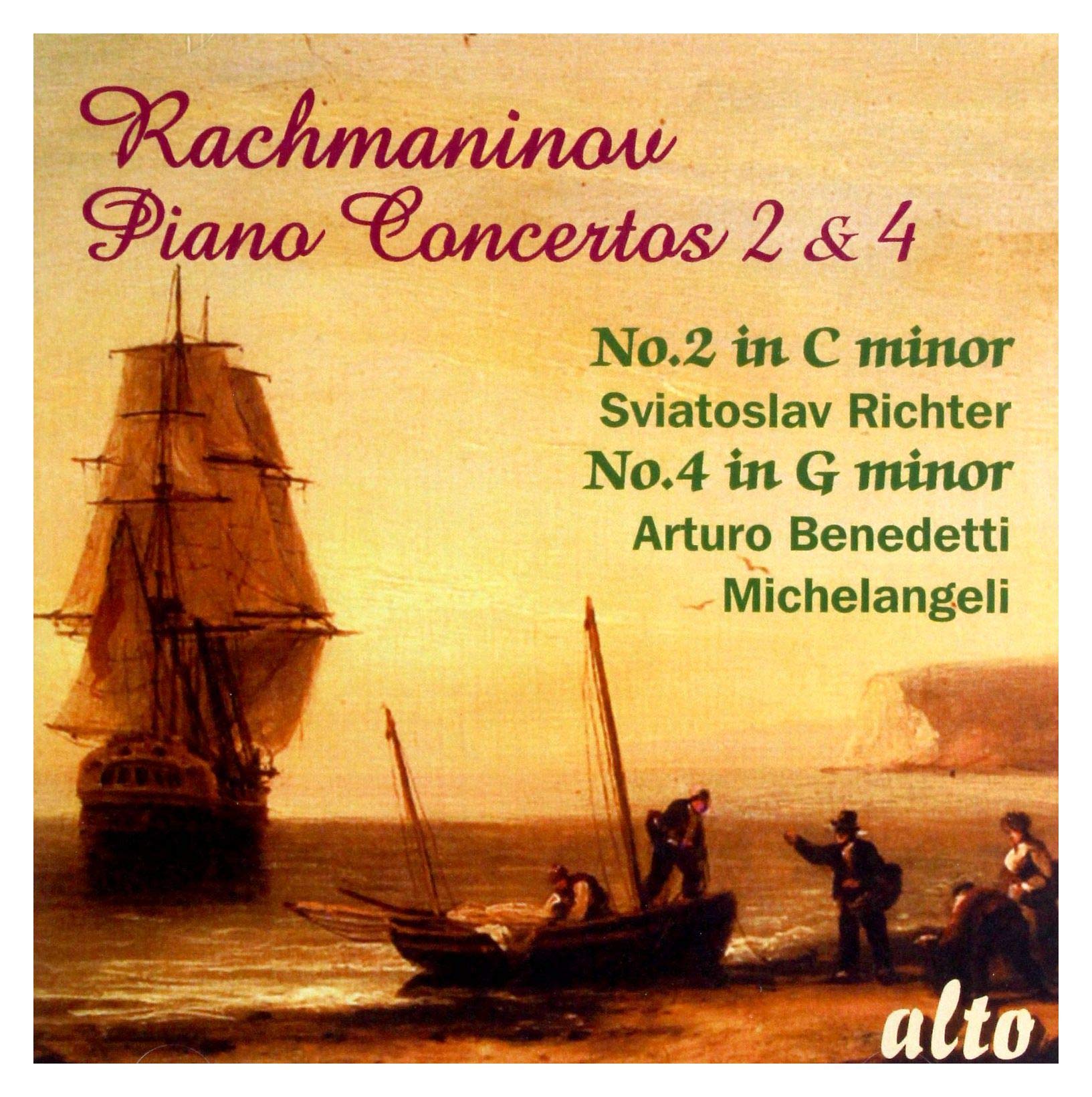 Rachmaninov : Concertos pour piano n° 2 & 4 5055354411755
