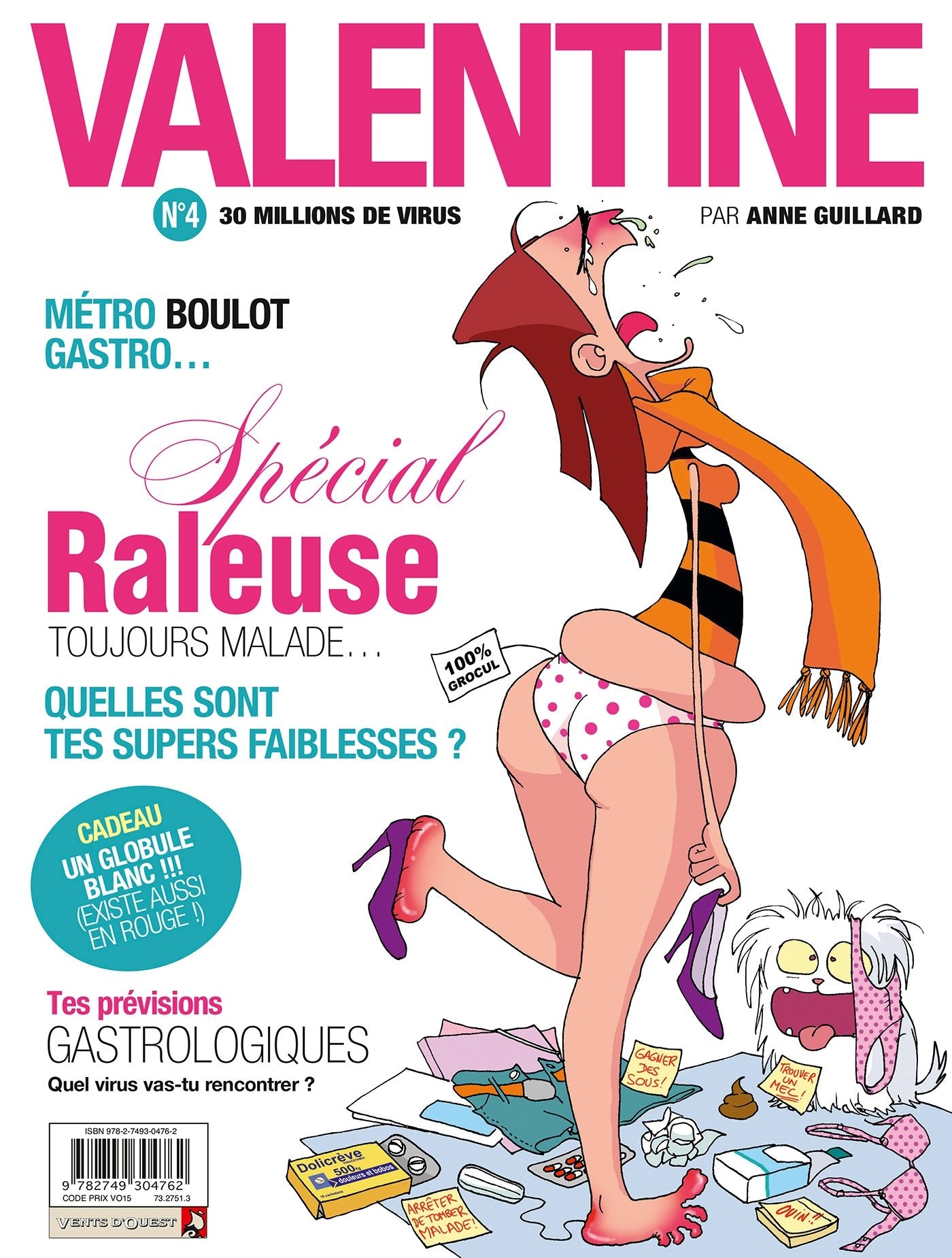 Valentine - Tome 04: 30 millions de virus 9782749304762