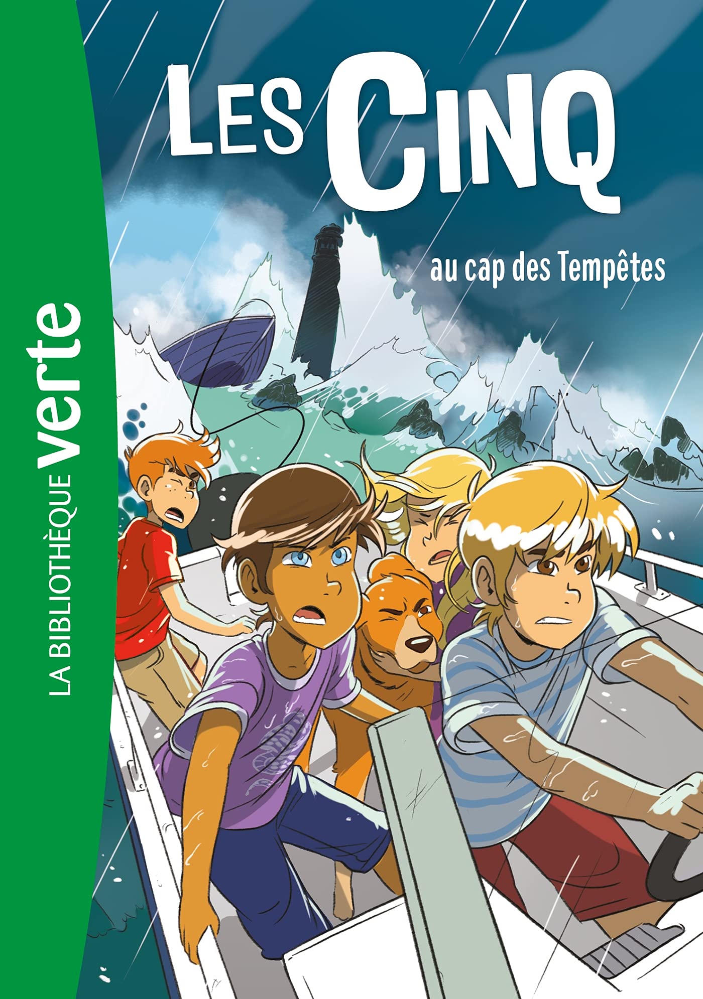 Les Cinq (nouvelle édition), Tome 23 - Les Cinq au cap des Tempêtes 9782017169925