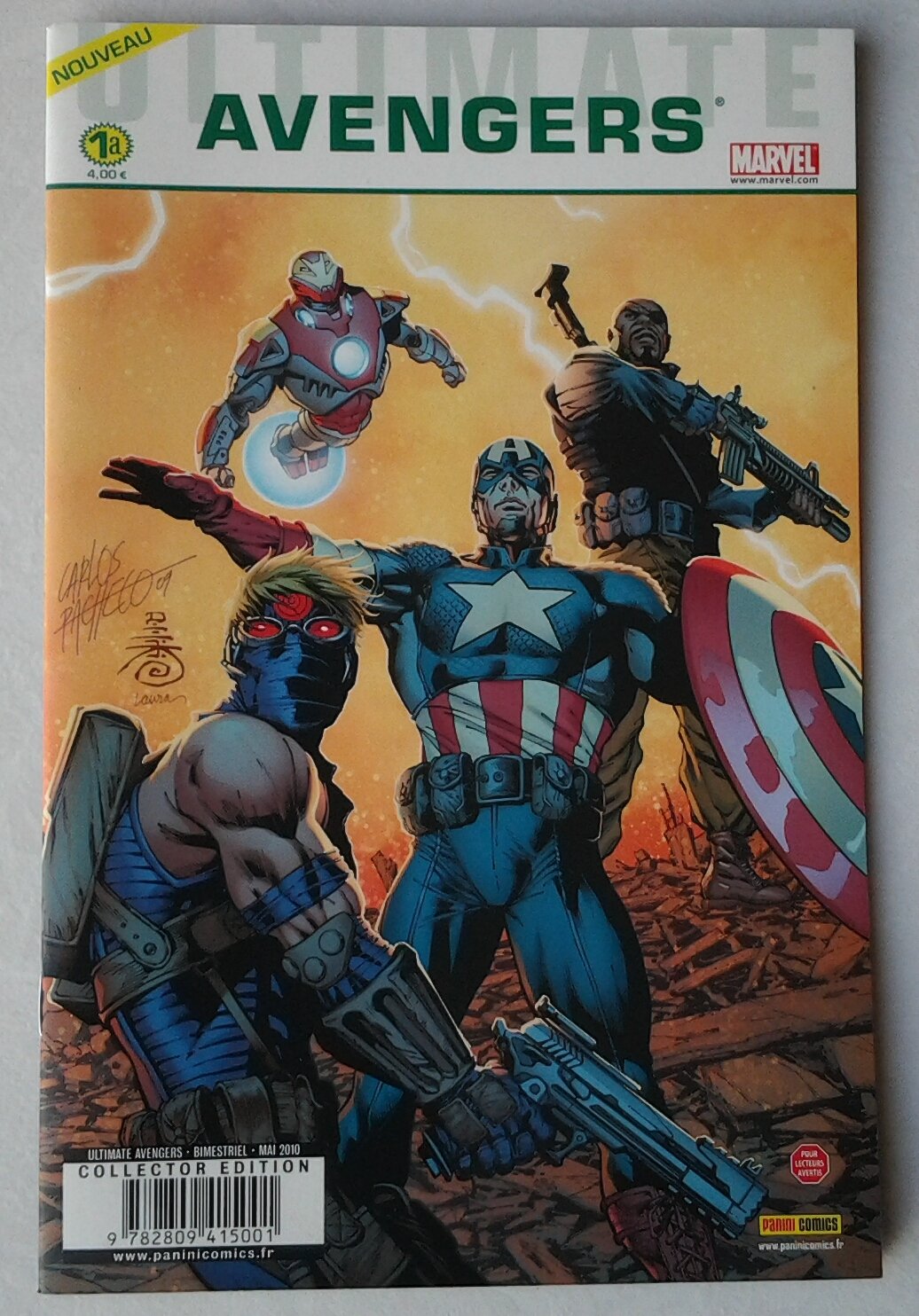 Ultimate avengers 1 cover a 9782809415001