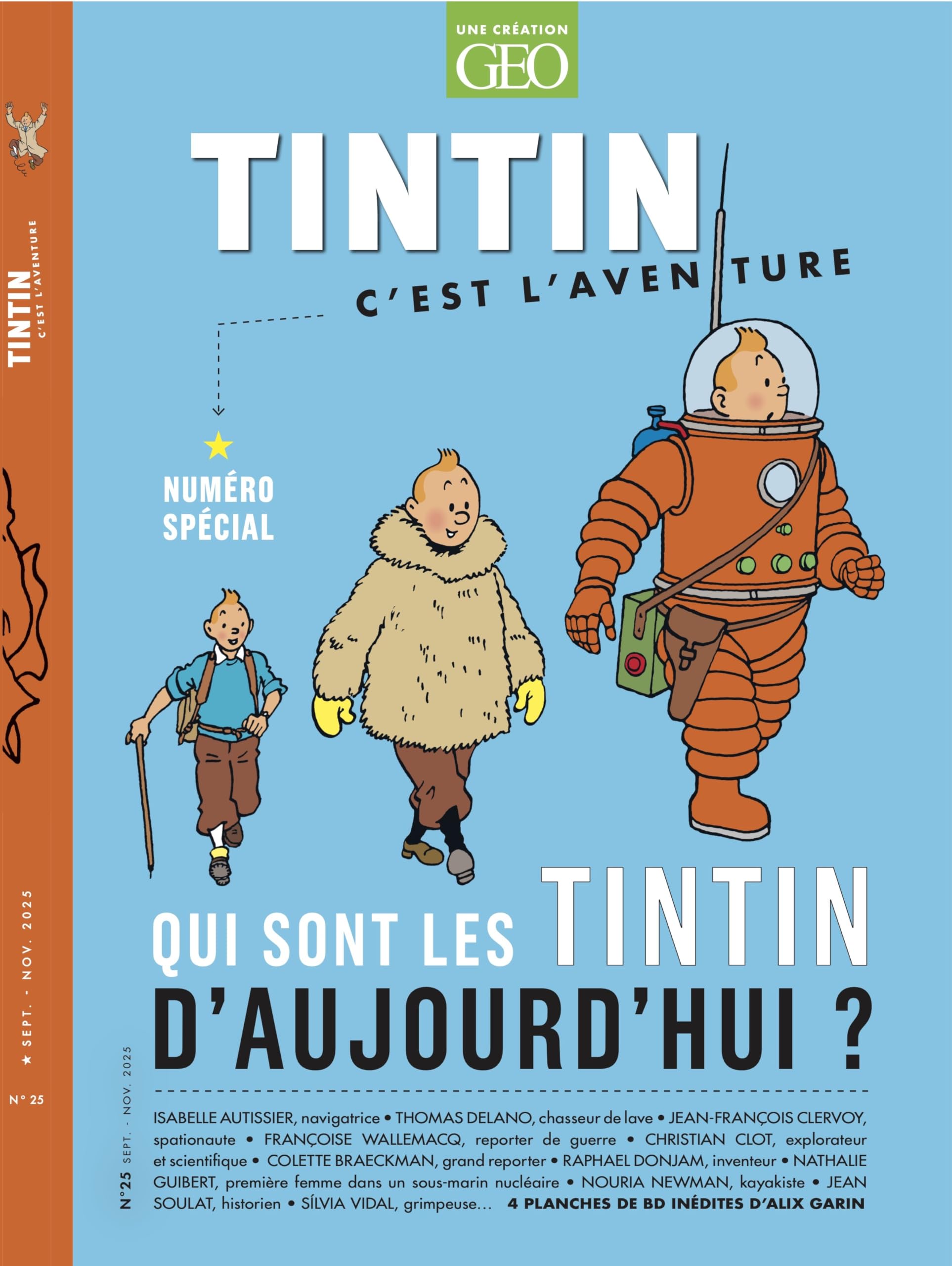 Tintin c'est l'aventure n°25 - Qui sont les Tintin d'aujourd'hui ? 9782810442003