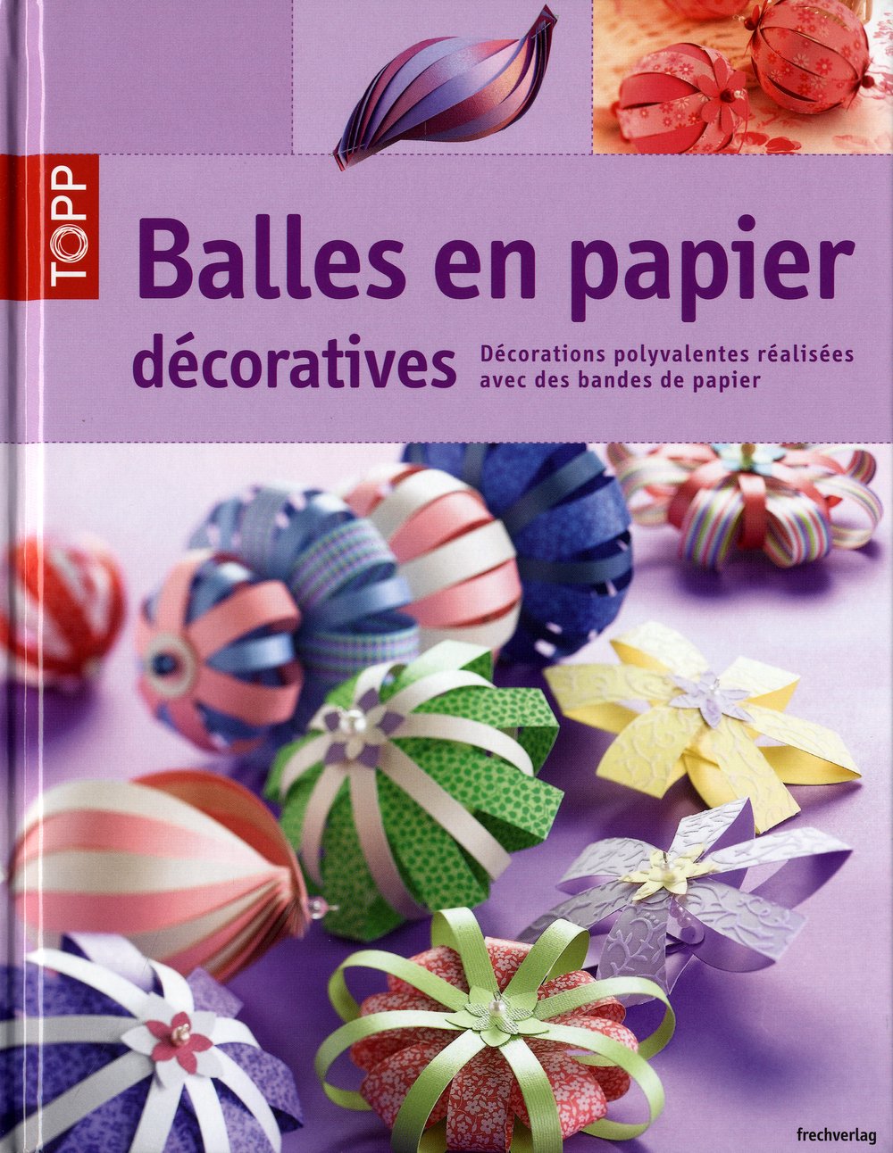 Balles en papier décoratives 9782841677344